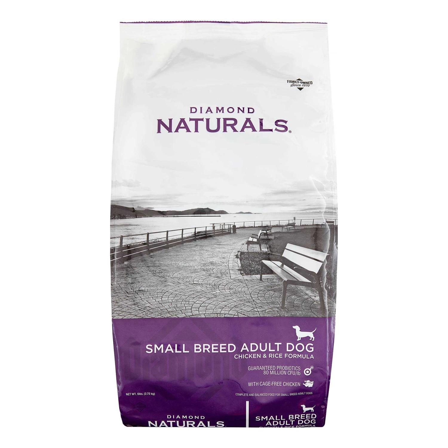 Diamond Naturals Small-Breed Adult Chicken Rice Dry Dog Food