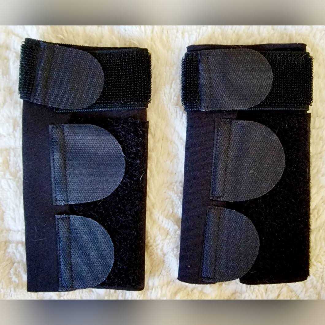 Pair Agon Dog Canine Front Leg Brace Paw Compression Wraps with Protects Wounds