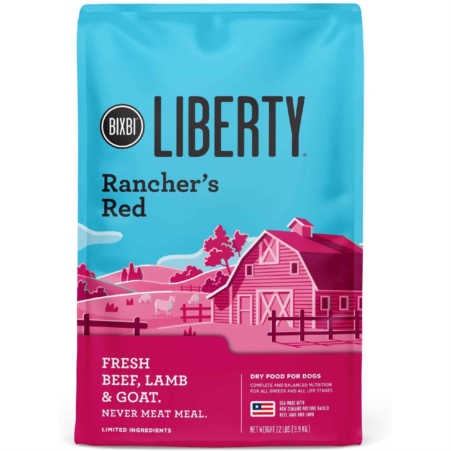 Liberty Dog Food Rancher’s Red