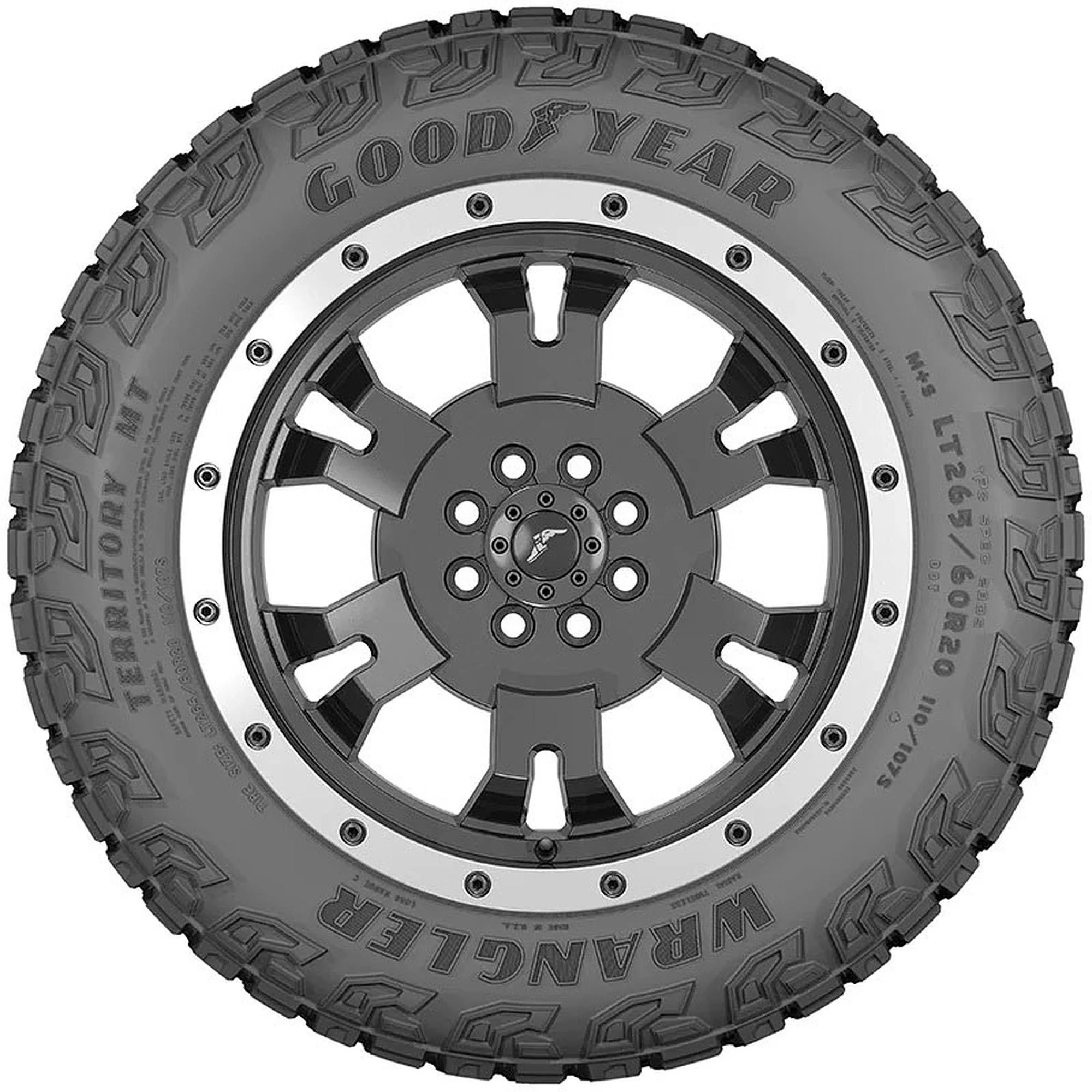Goodyear Wrangler Territory MT Mud Terrain LT265/60R20 110/107S C Light Truck Tire