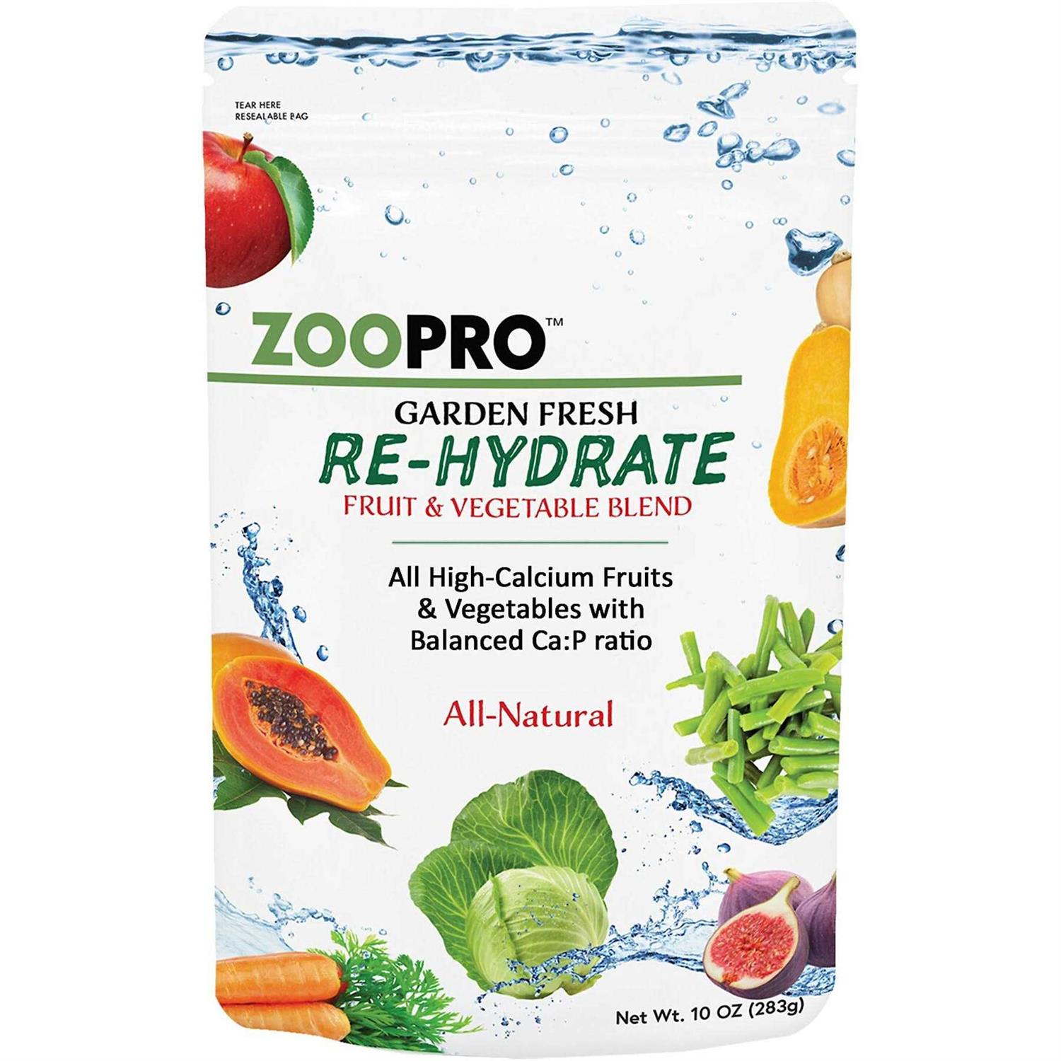 Exotic Nutrition ZooPro Garden Fresh Re-Hydrate Small Pet Treats