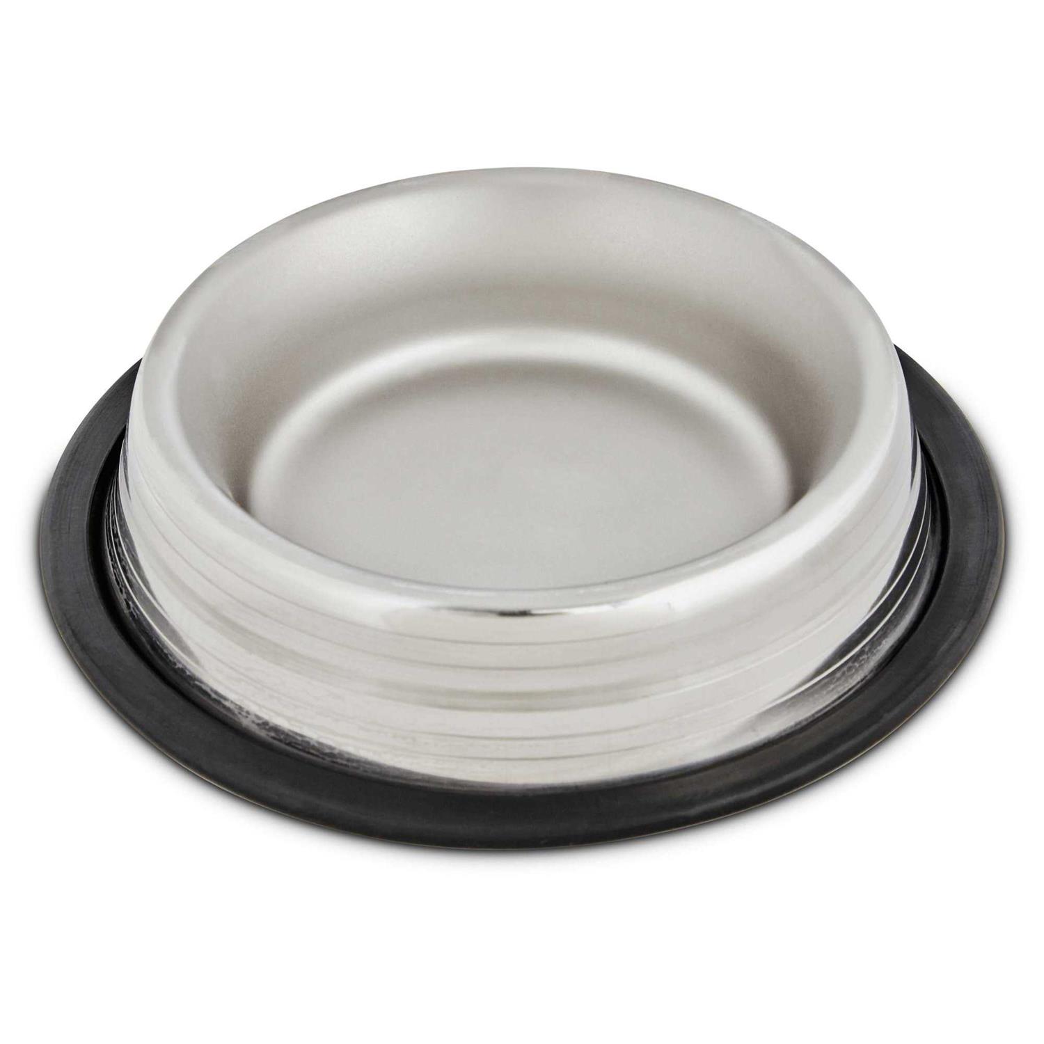 EveryYay No Tip Stainless Steel Dog Bowl