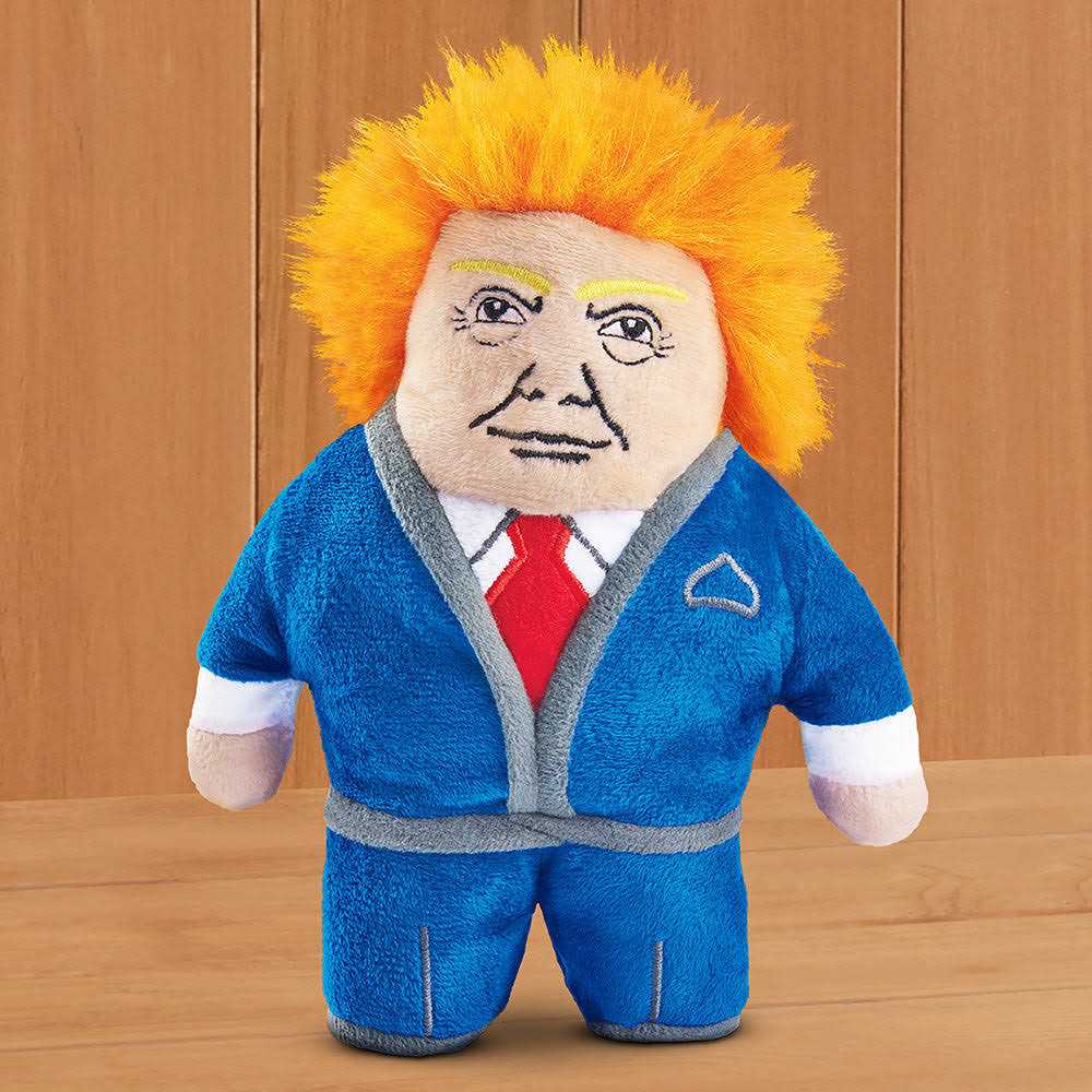Donald Trump Barkbox Dog Toy Dognald with Squeaker 8 A7