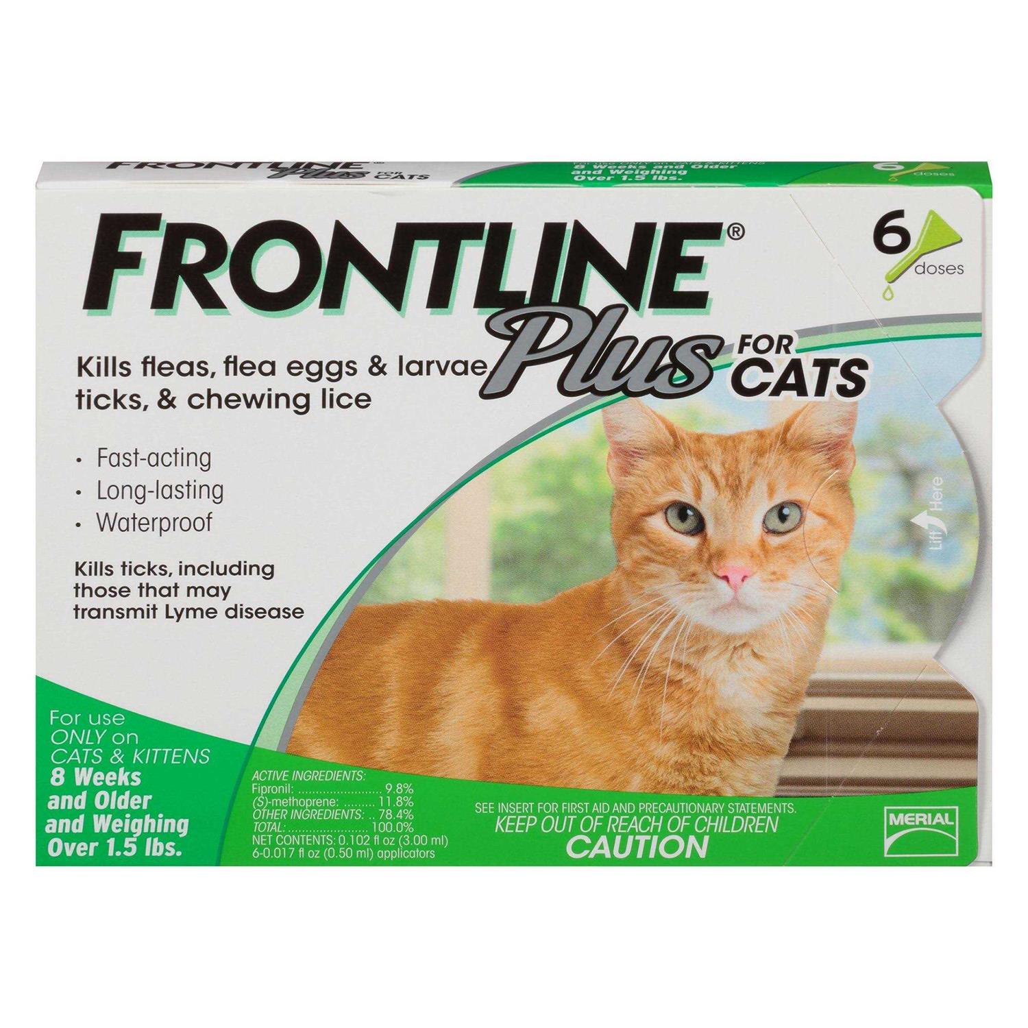 Frontline Plus Flea & Tick for Cats