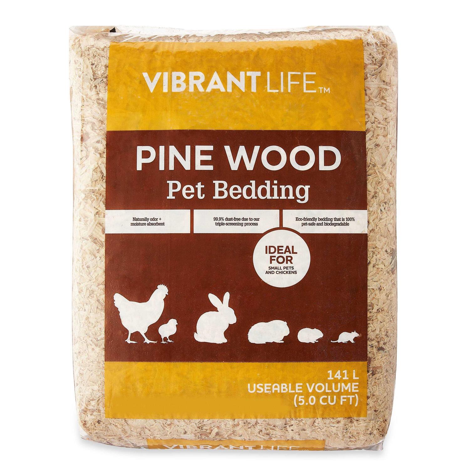 Vibrant Life Pine Wood Pet Bedding