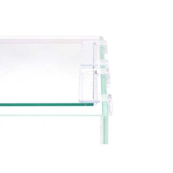 UNS Cube Aquarium Tank Glass Lid with Clear Clips