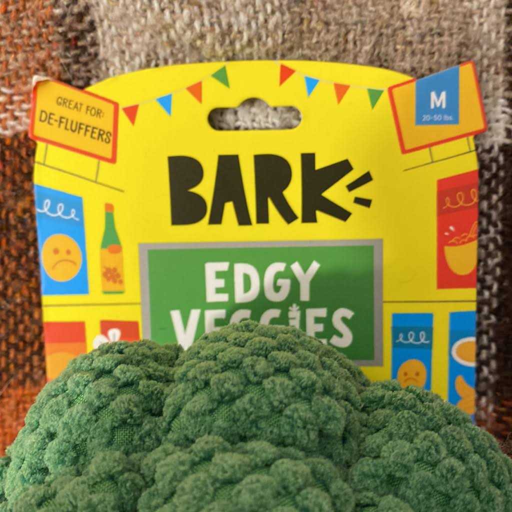 BARK Punk Brocc Broccoli Dog Toy