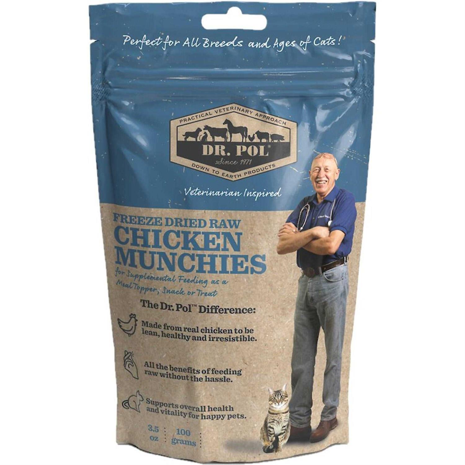 Dr. Pol Freeze Dried Munchies Cat Treat and Meal Topper