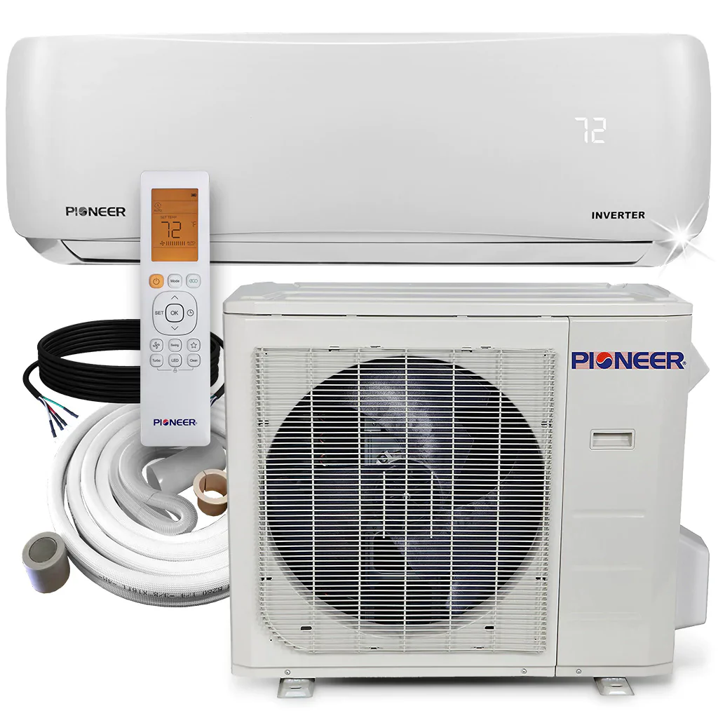 Pioneer® 24,000 BTU 18 SEER Ductless Mini-Split Inverter+, WYS024GMFI20RL-25