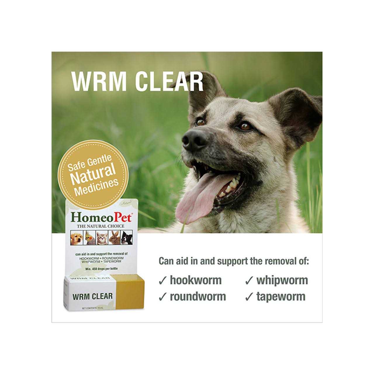 HomeoPet WRM Clear