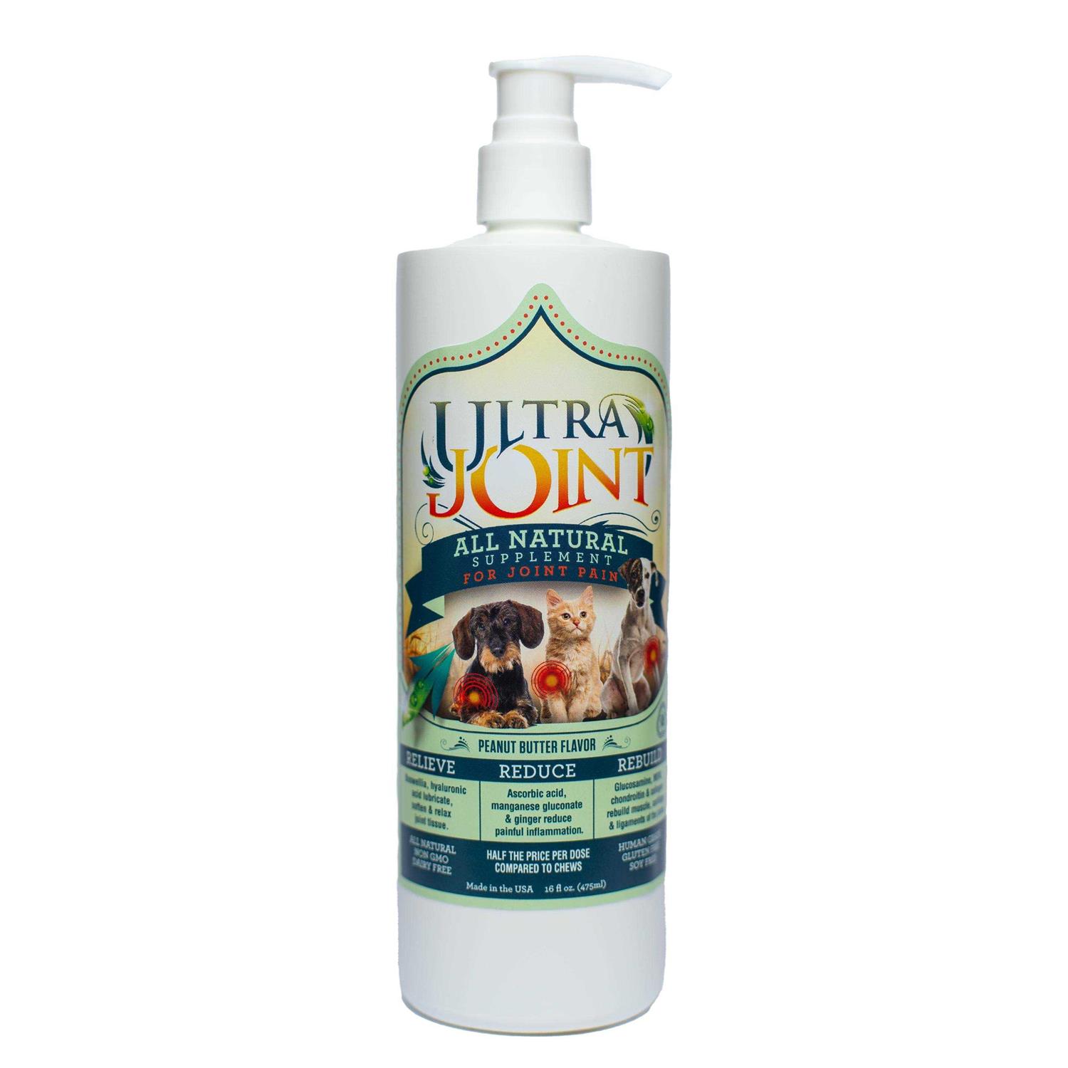 Ultra Oil Joint Supplement for Dogs Cats