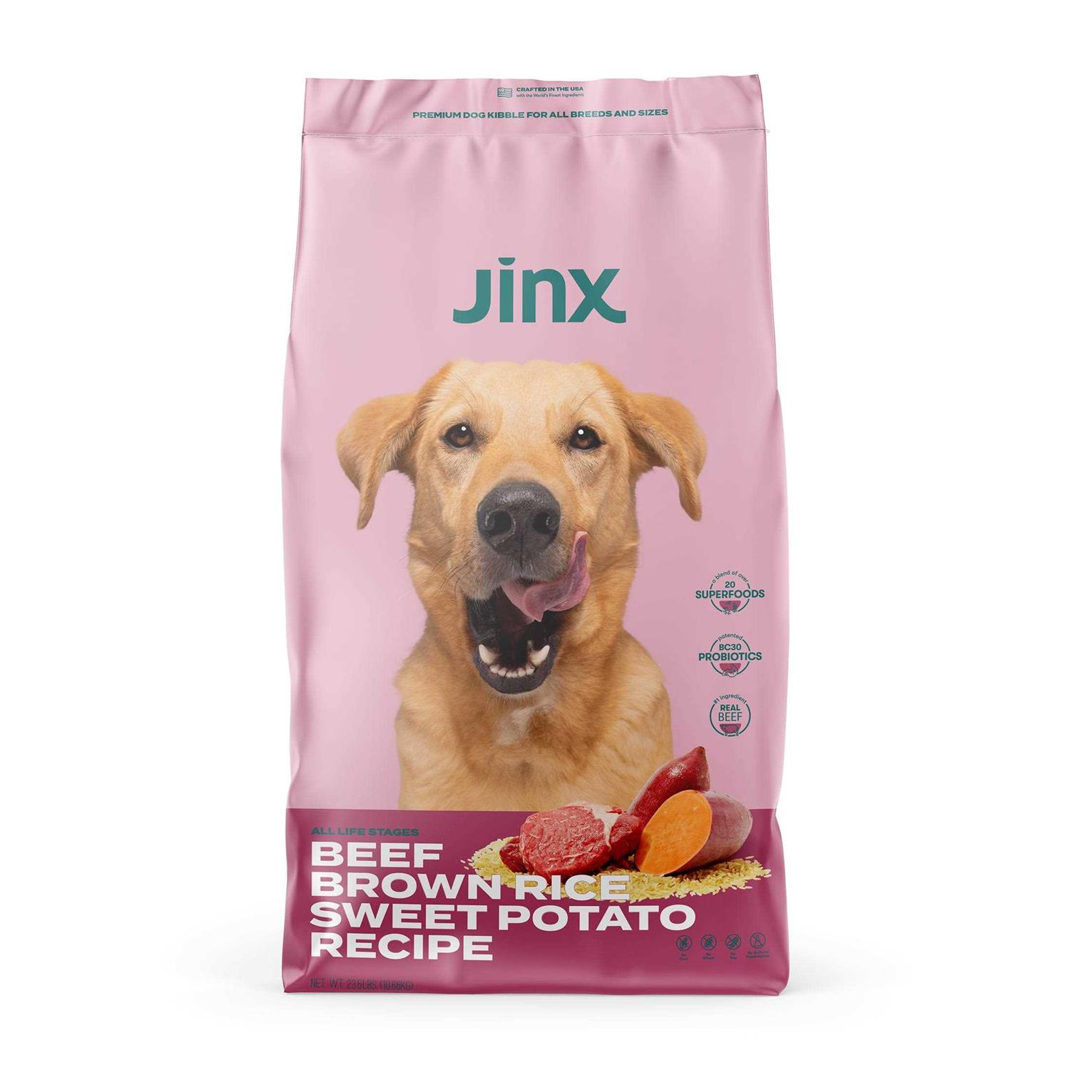 Jinx Beef Brown Rice & Sweet Potato Dry Dog Food
