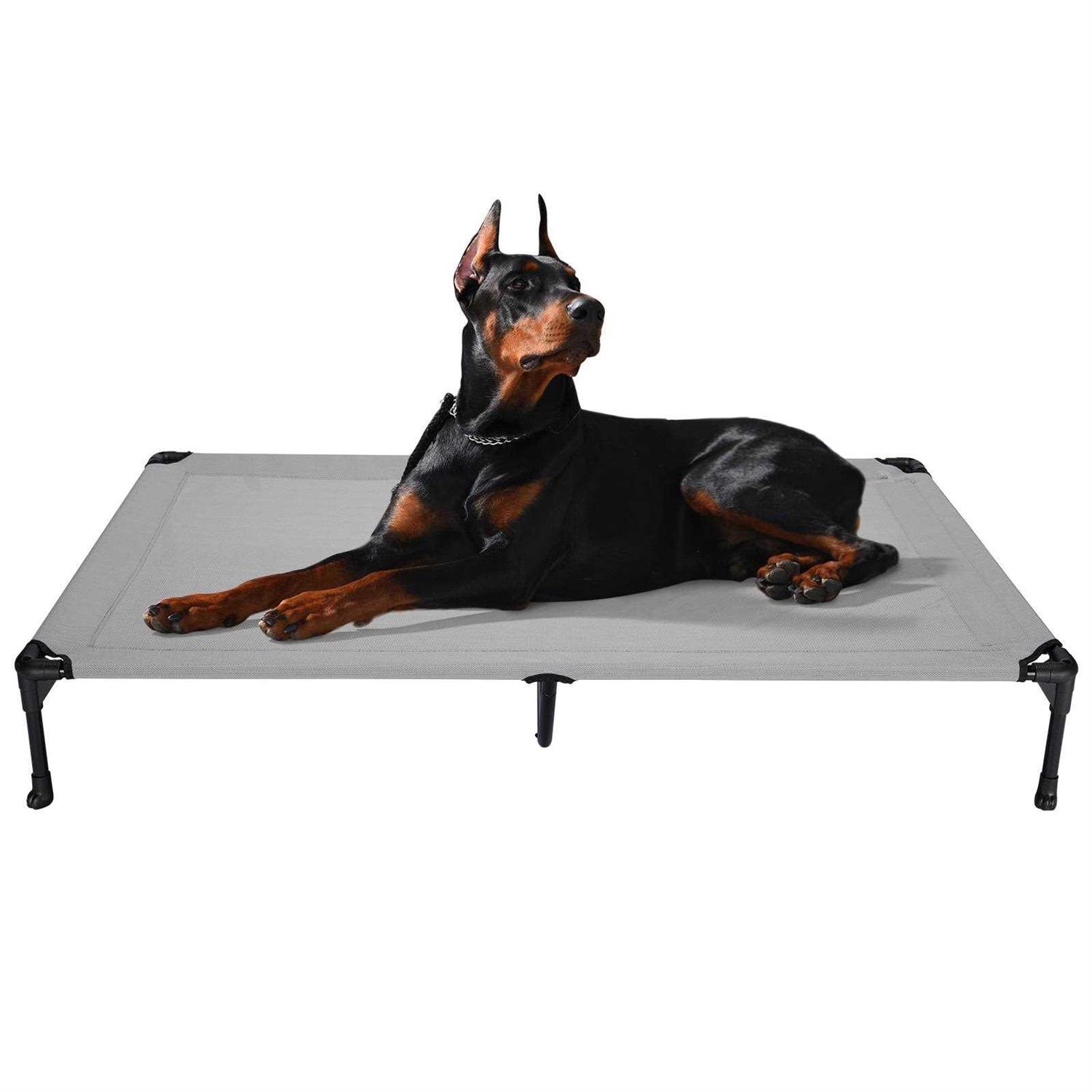 Veehoo Cooling Elevated Dog Bed Raised Pet Cot with Washable Mesh