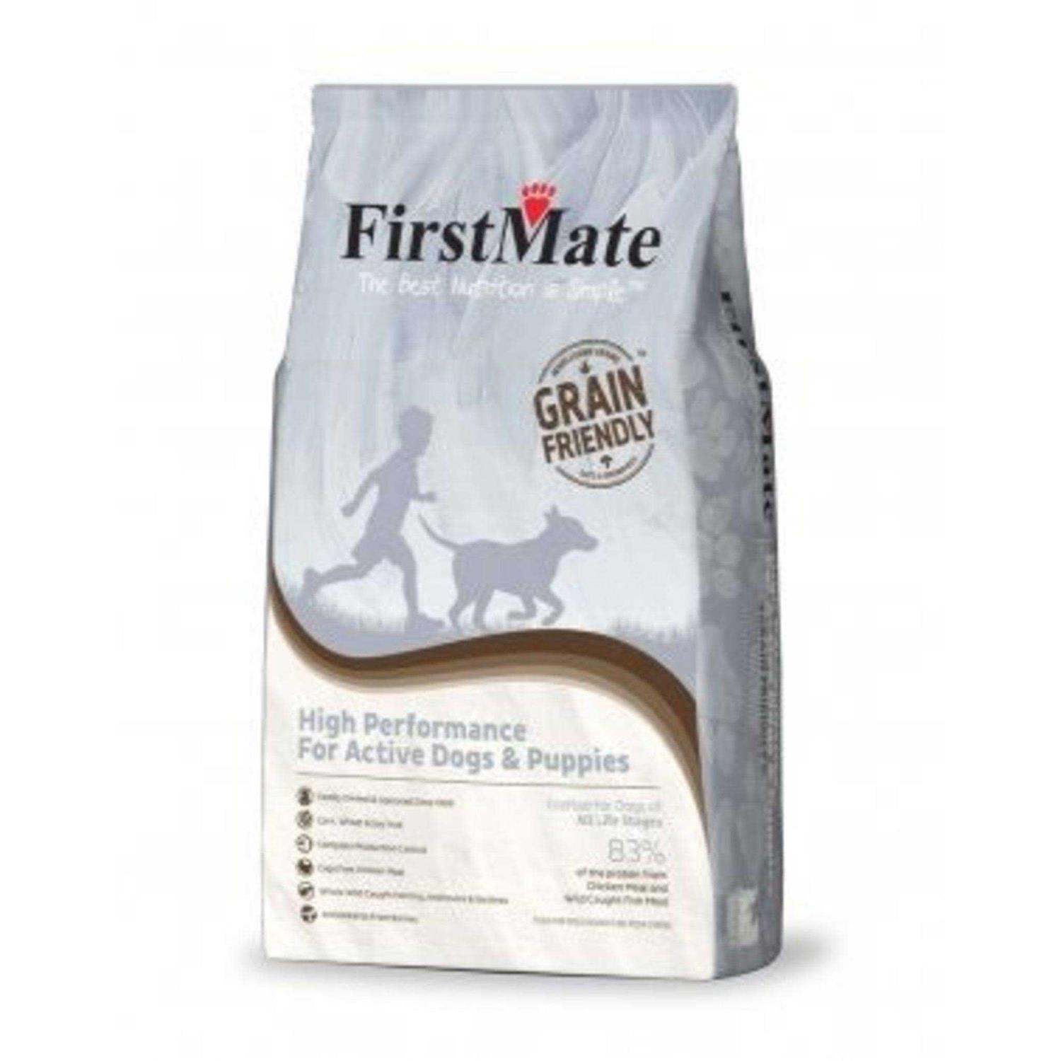 FirstMate High Performance Grain Friendly Dry Food for Active Dogs & Puppies