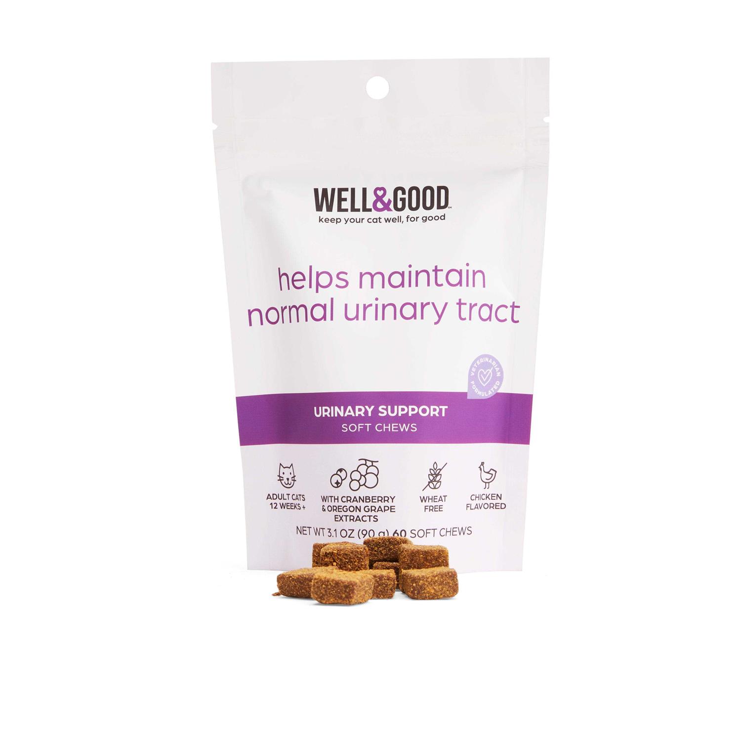 Well & Good Cat Urinary Support Soft Chews