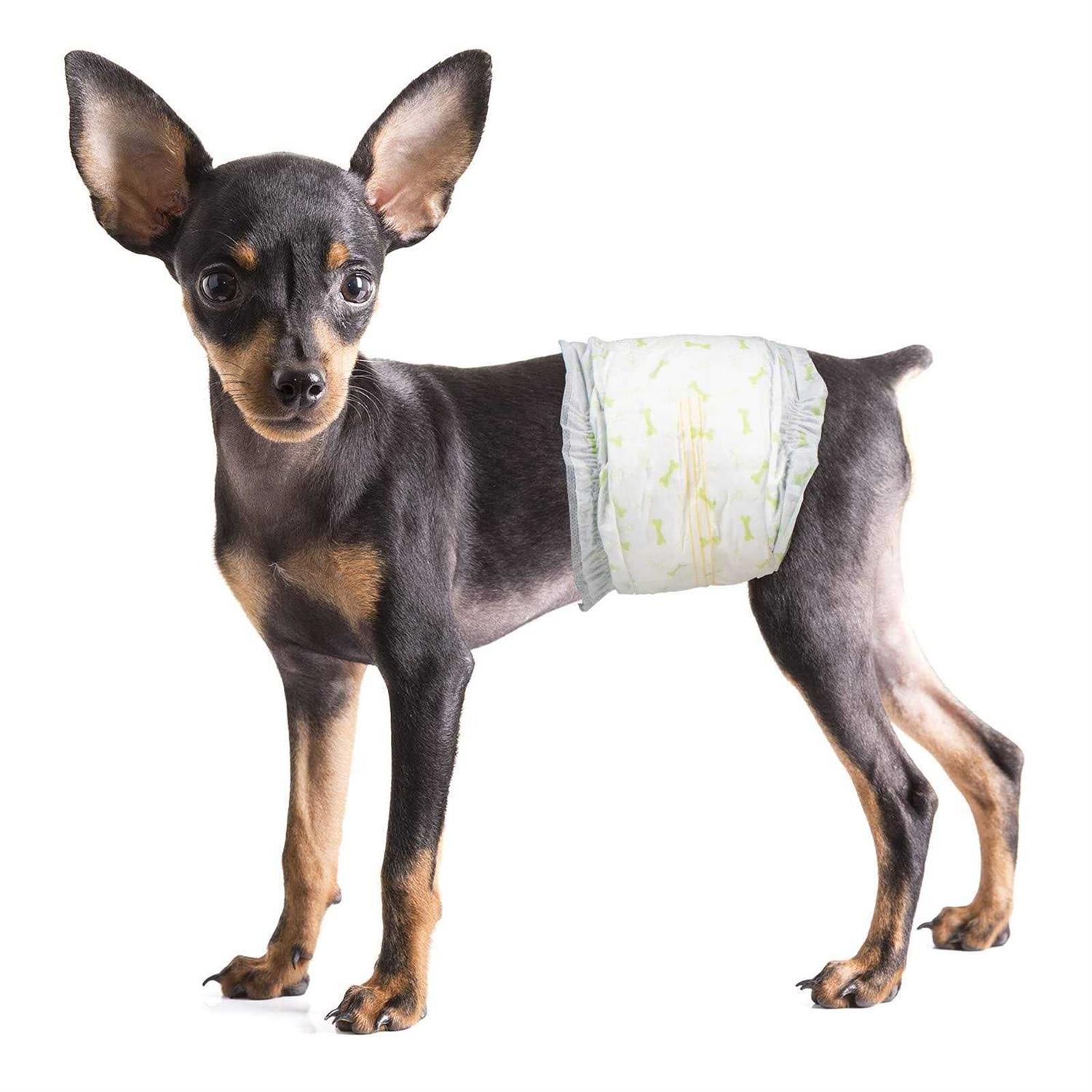 Pet Soft Disposable Male Dog Wraps Dog Diapers for Male Dogs