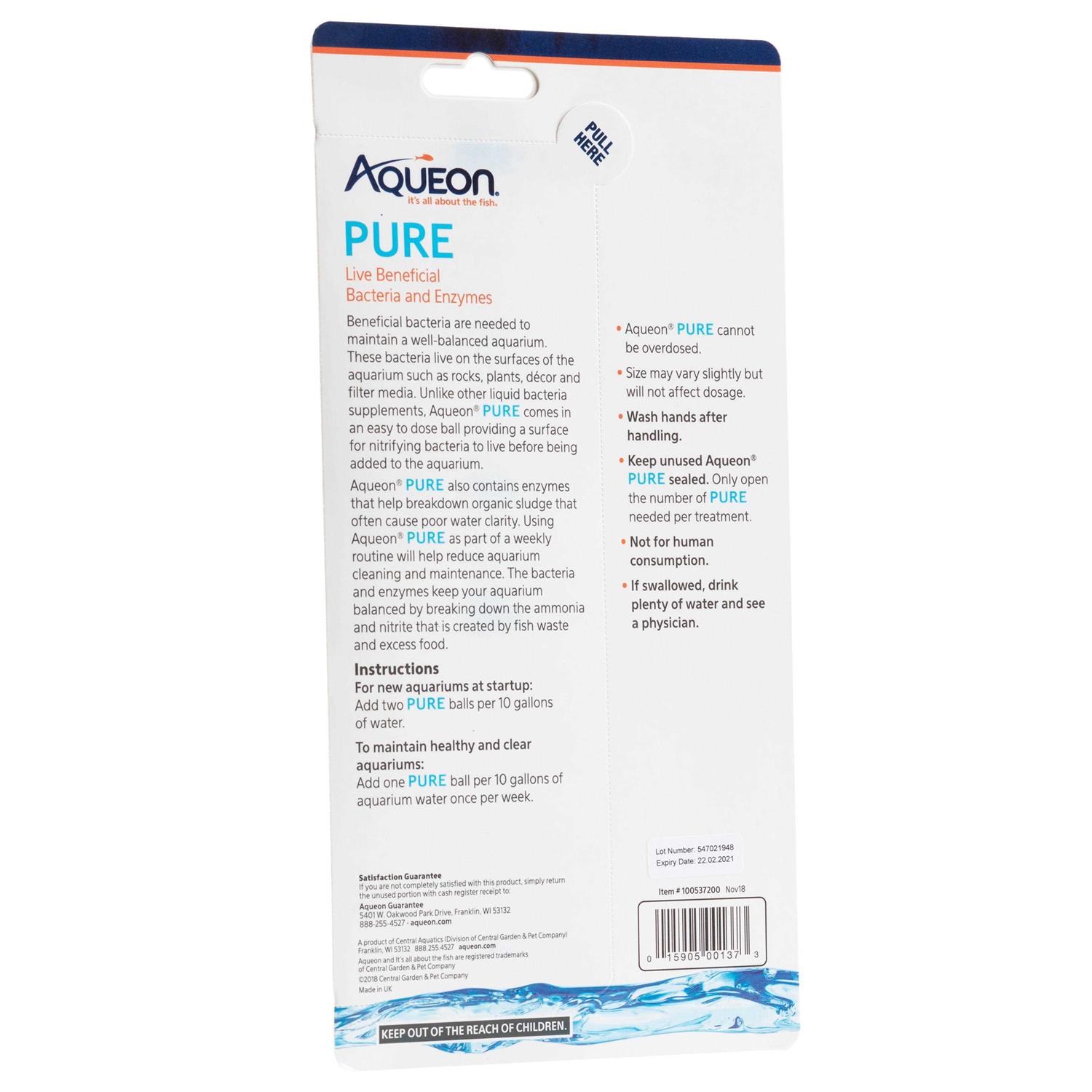 Aqueon Pure Bacteria Supplement