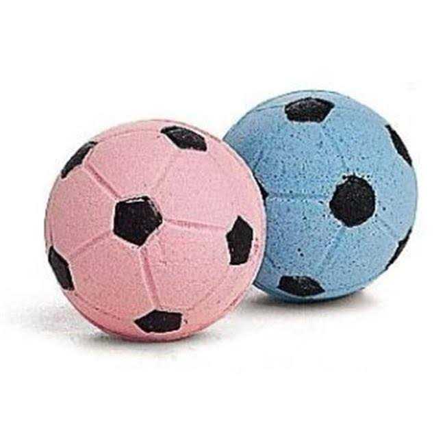 Spot Cat Toy Sponge Soccer Balls