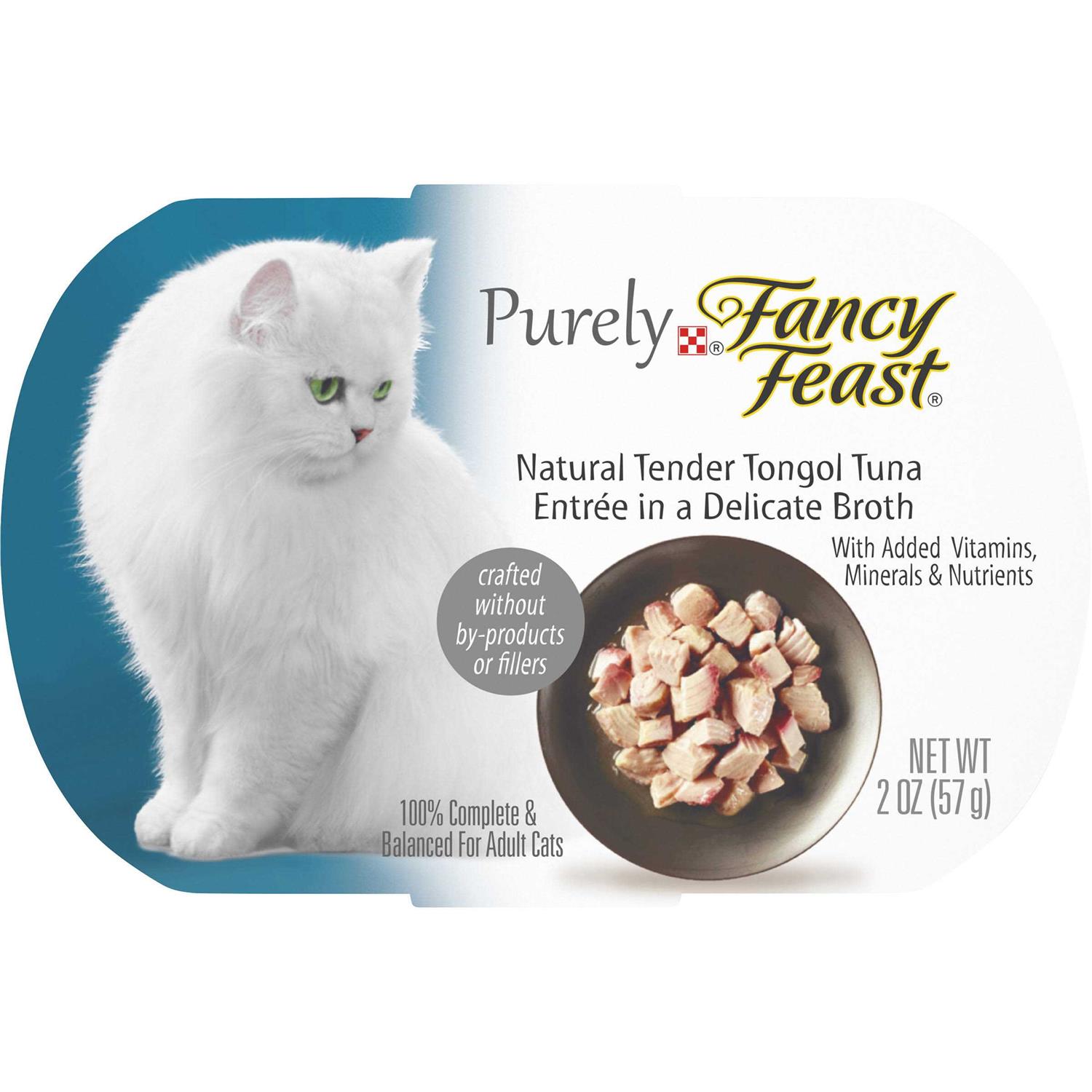 Purina Fancy Feast Purely Natural Tender Tongol Tuna Wet Cat Food