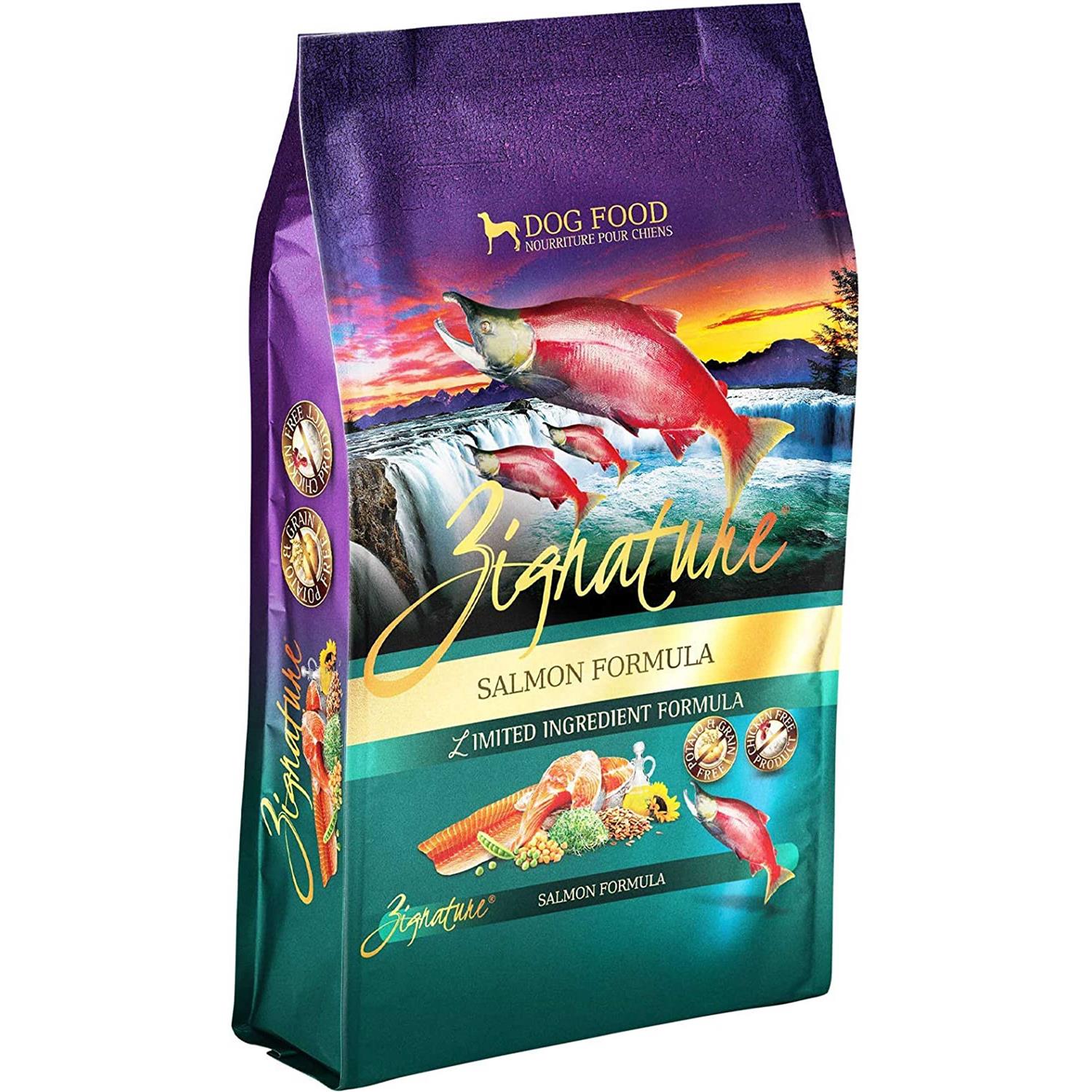 Zignature Limited Ingredient Salmon Formula Dry Dog Food