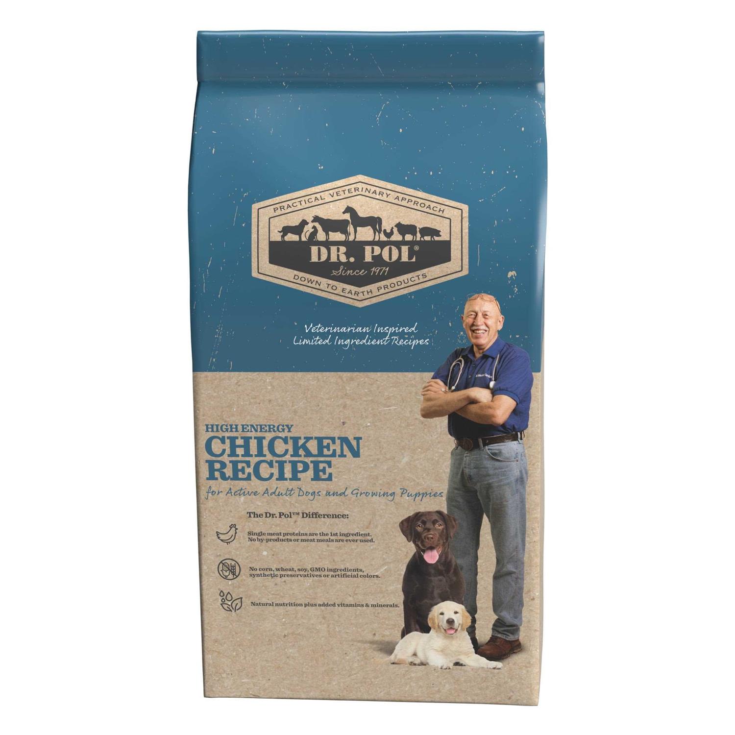 Dr. Pol High Energy Chicken Recipe Dry Dog Food