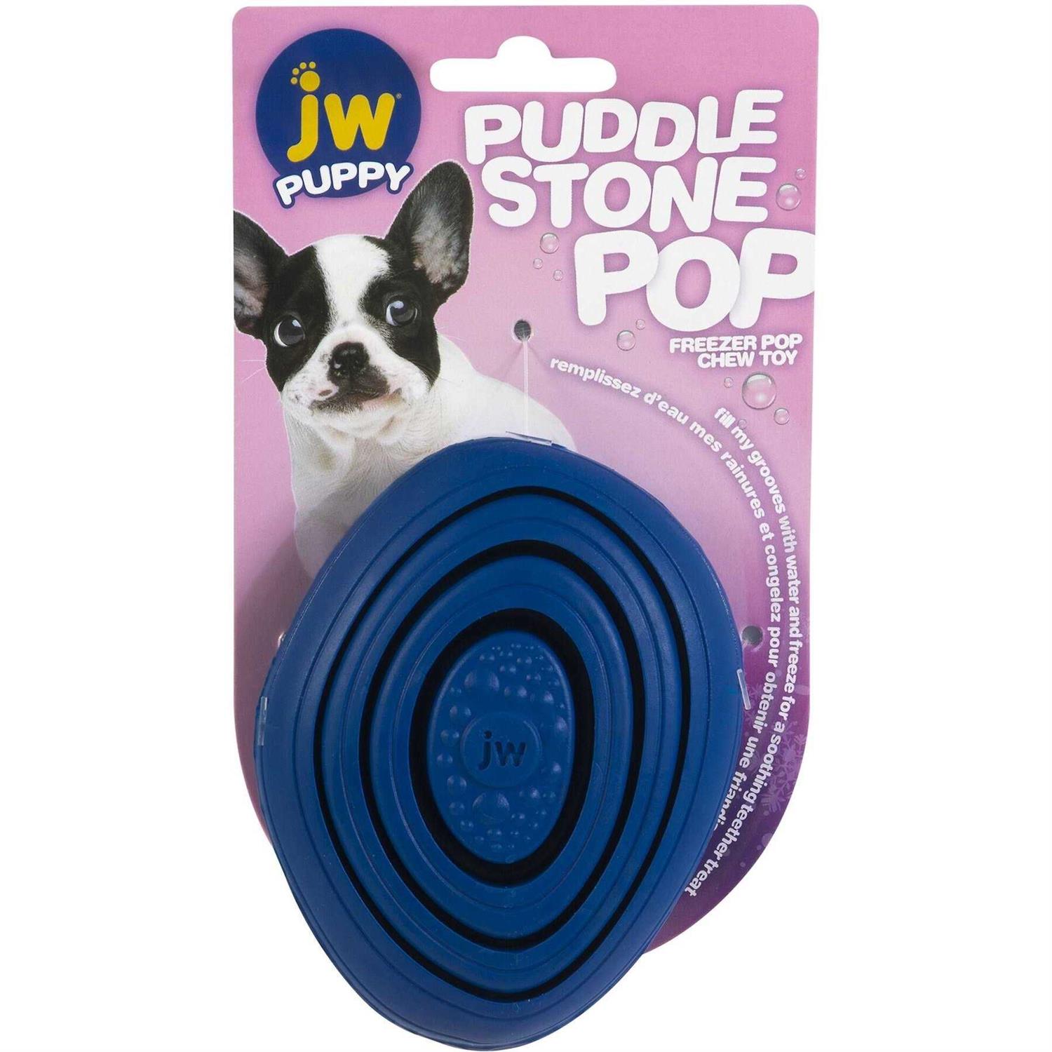 JW Pet Puddle Stone Pop Dog Toy