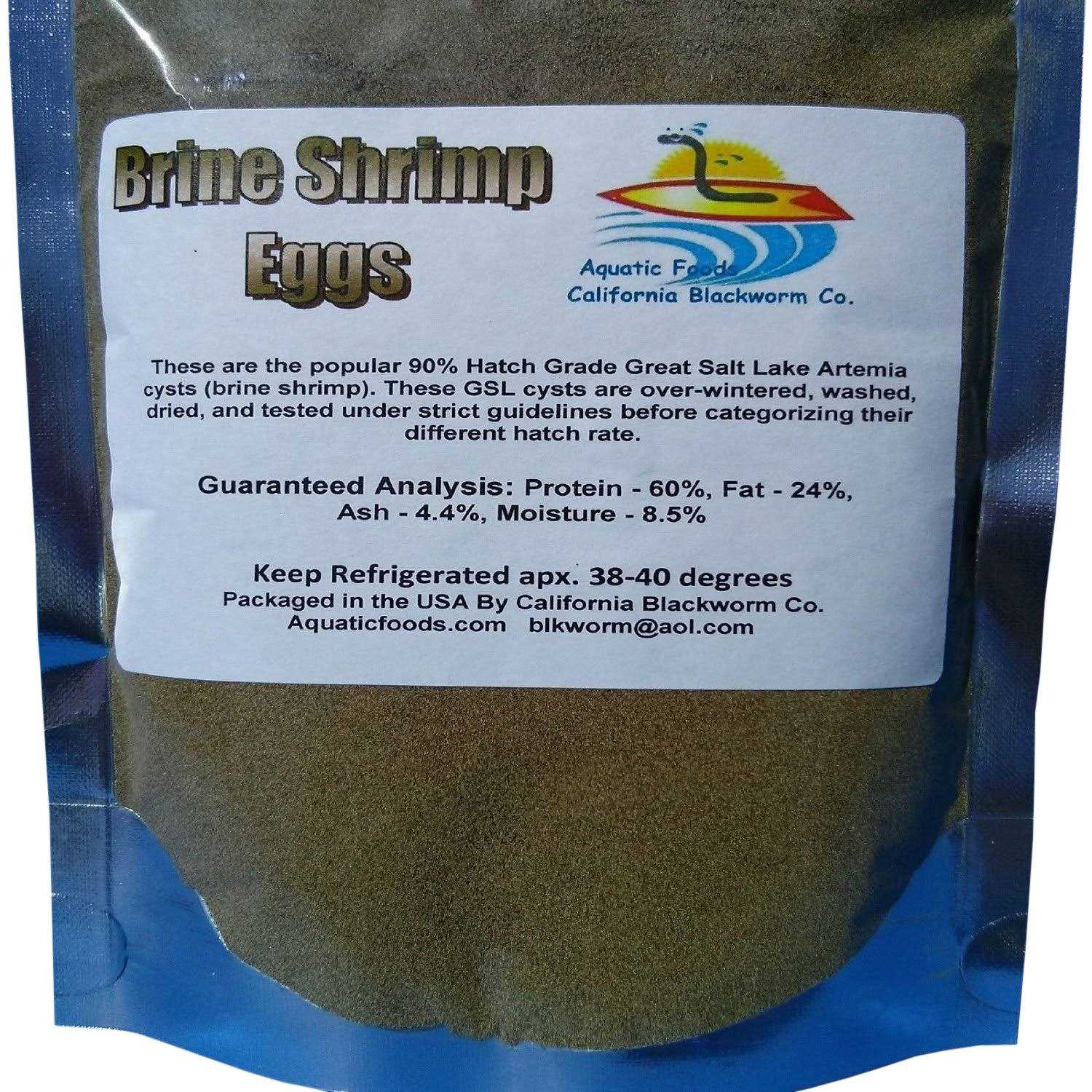 Aquatic Foods Inc Brine Shrimp Eggs 90% Hatch