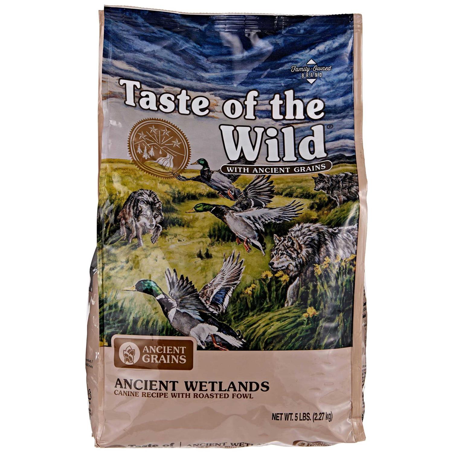 Taste of the Wild Ancient Wetlands with Ancient Grains Dry Dog Food