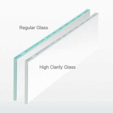Aquatop High Clarity Bookshelf Style Aquarium Clear
