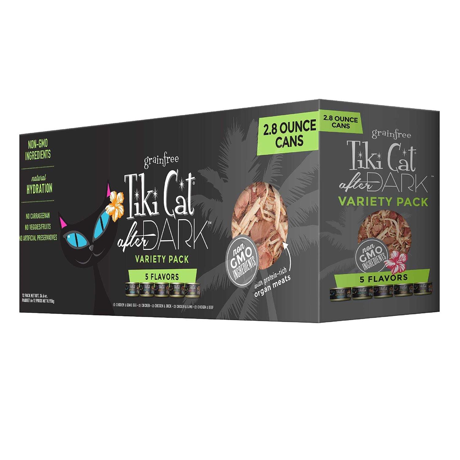 Tiki Cat After Dark Variety Pack Canned Cat Food
