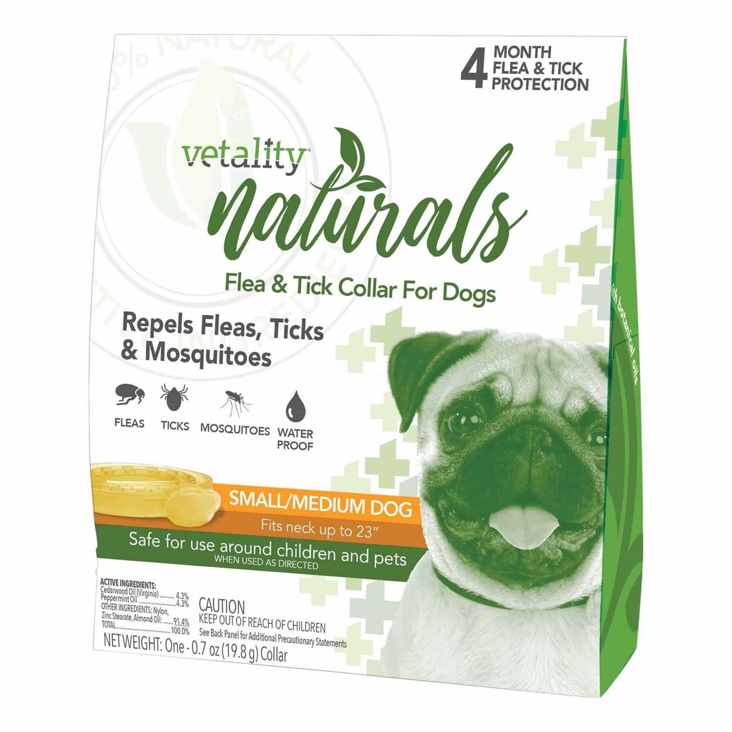 Vetality Naturals Flea & Tick Collar for Dogs