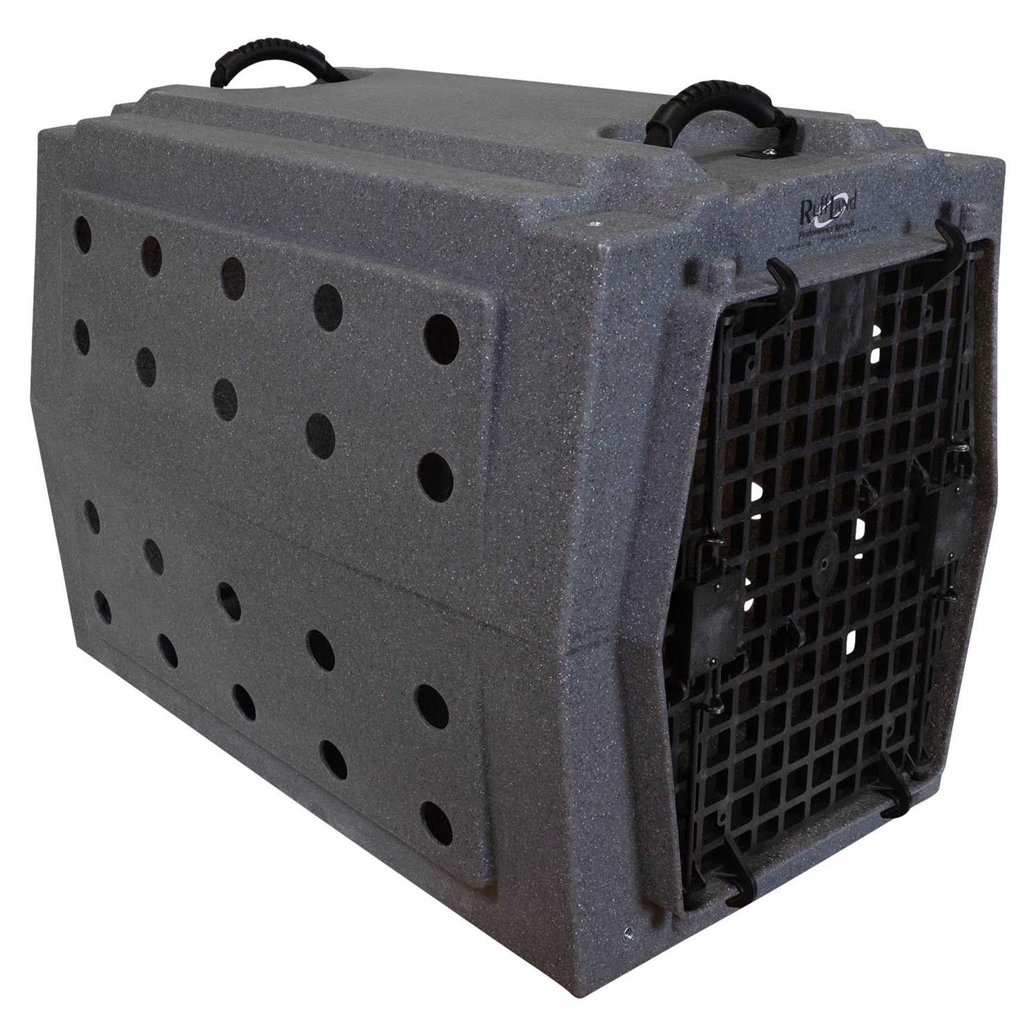 Ruff Land Dog Kennel Granite, Plastic