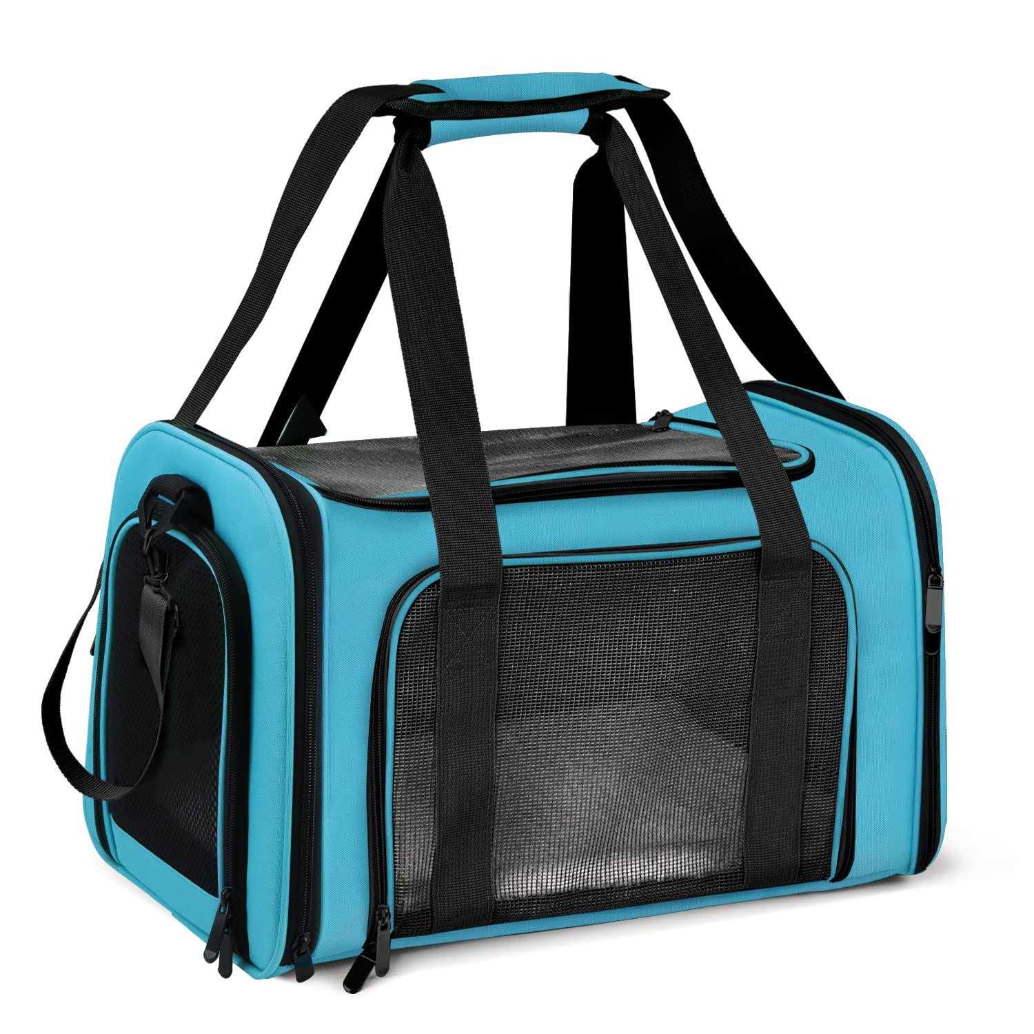 Henkelion Cat Carriers Dog Carrier Pet for Small Medium Cats Puppies up to 15 Lbs