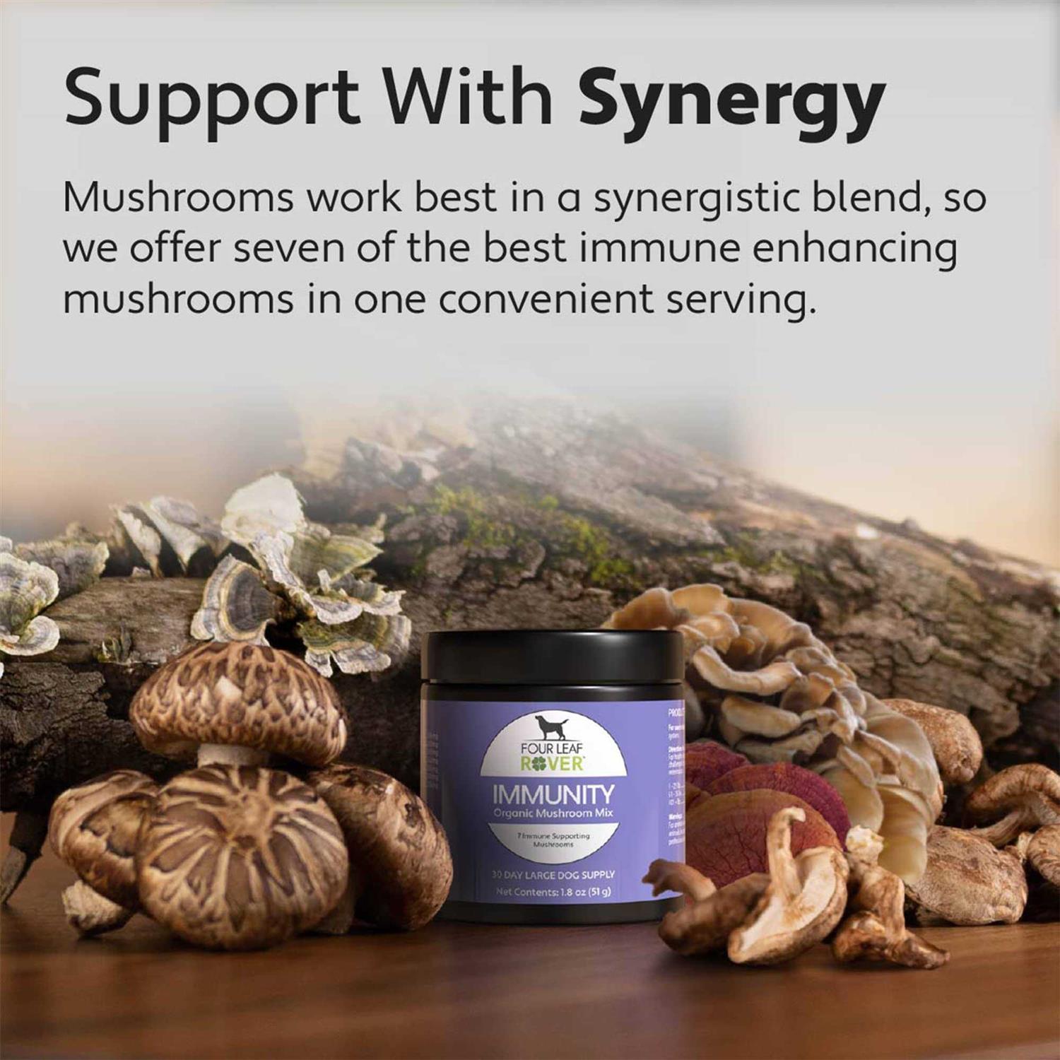 Four Leaf Rover Organic Seven ‘Shrooms