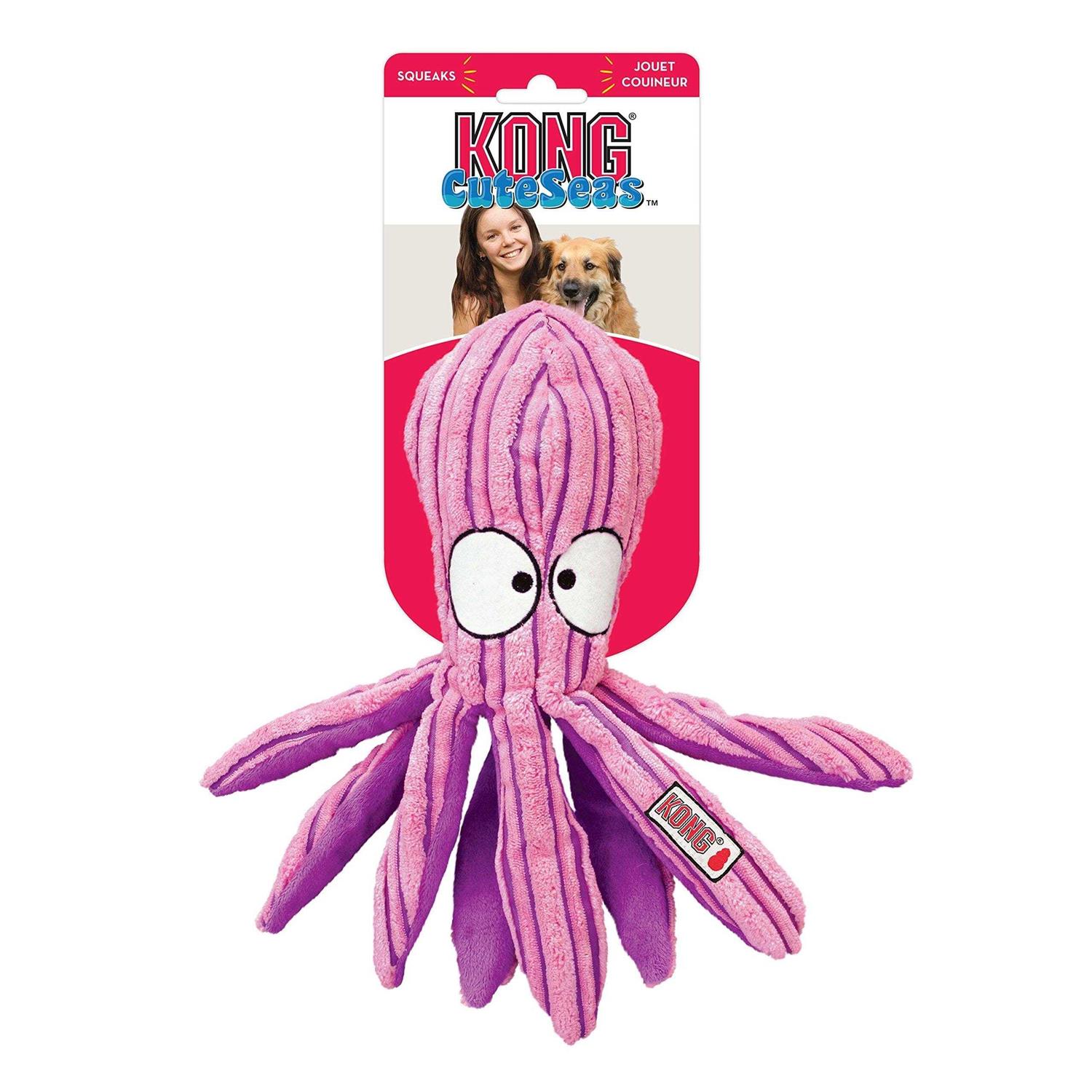 KONG Cuteseas Octopus Dog Toy