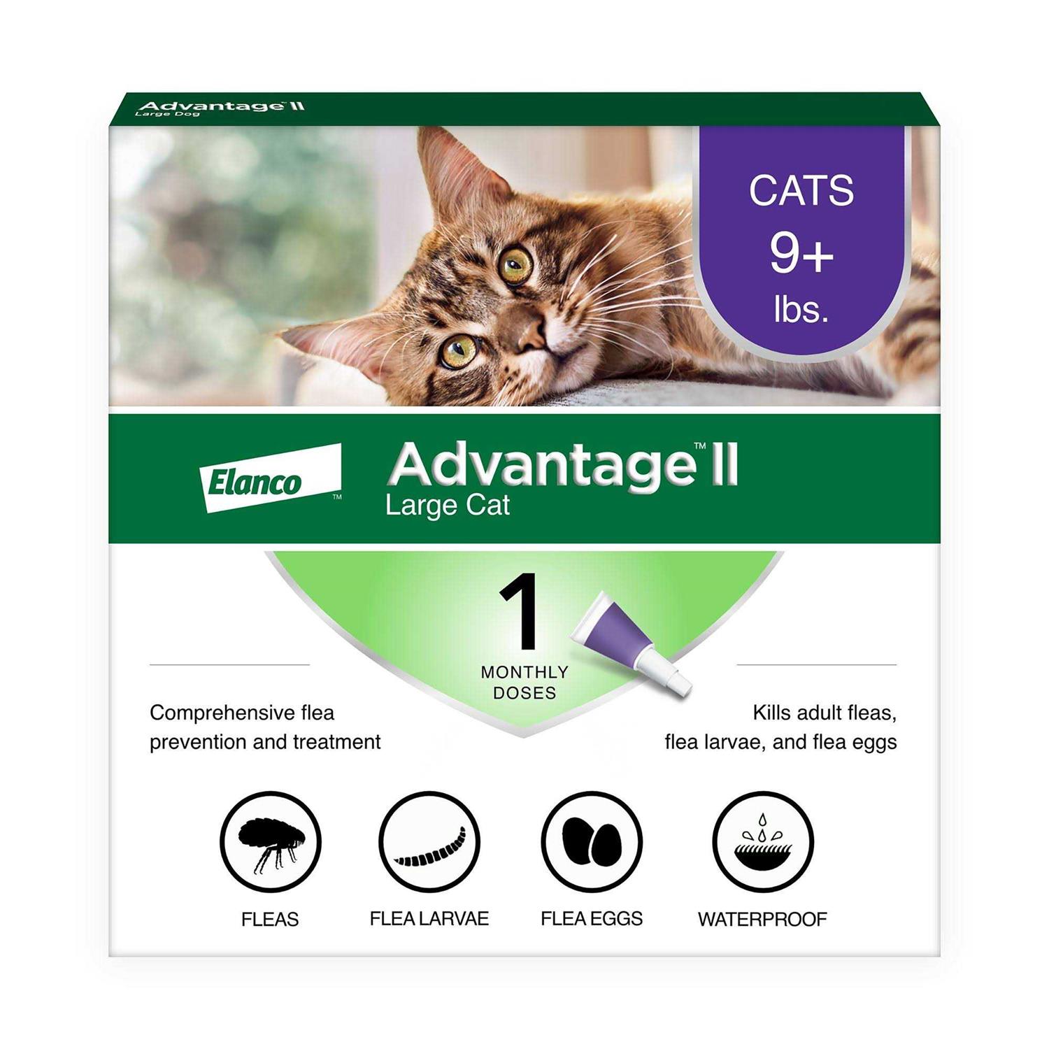Advantage II Flea Treatment Cats
