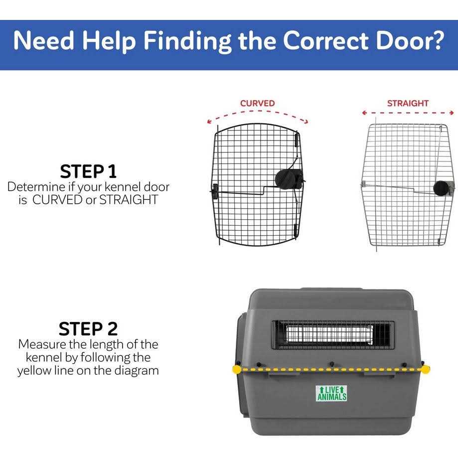 Petmate Ruff Max Kennel Replacement Door Black