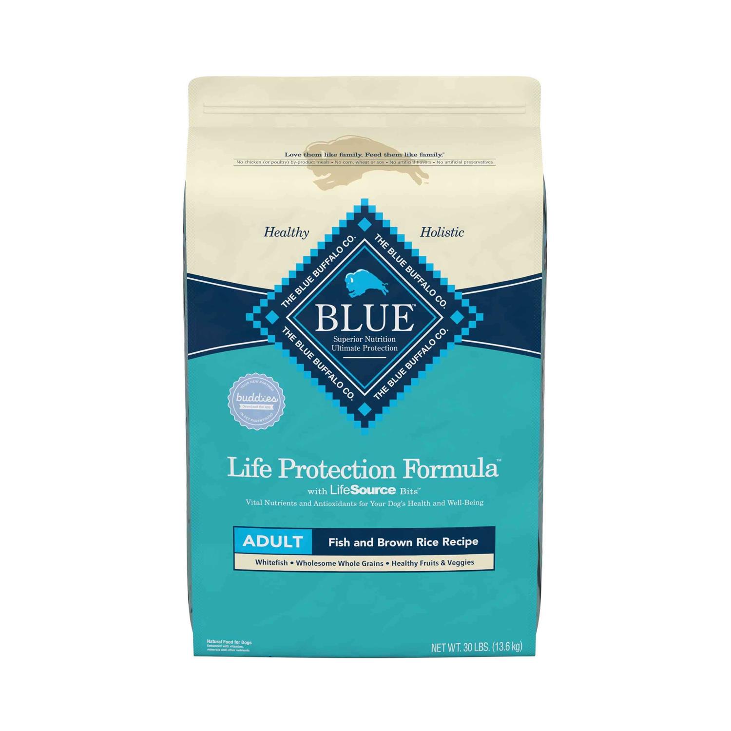 Blue Buffalo Life Protection Formula Fish & Brown Rice Adult Dry Dog Food