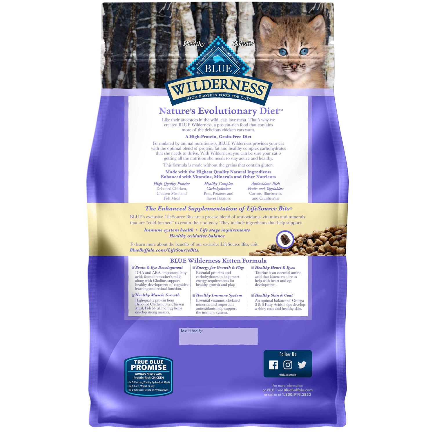 Blue Wilderness Kitten Dry Food