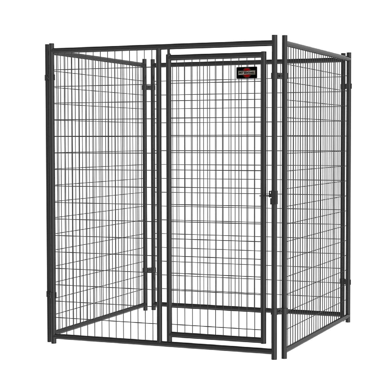 Kennel 6’x5′ WD Mesh Pnl, Black