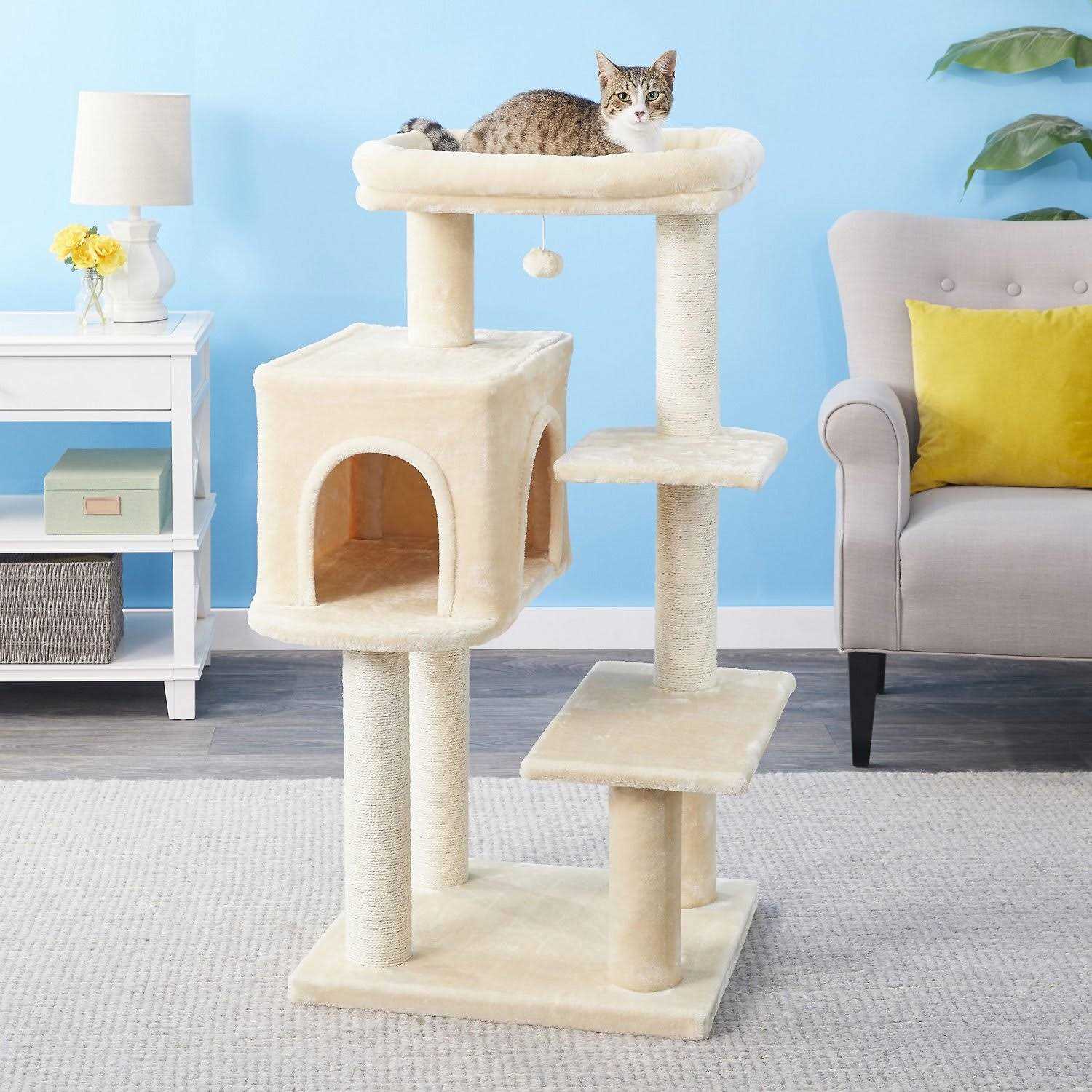 Frisco 48-in Heavy Duty Faux Fur Cat
