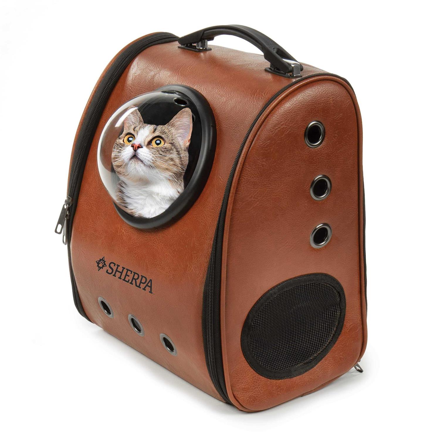 Sherpa Bubble Cat Carrier Backpack 14.57 L X 13.78 W X 6 H
