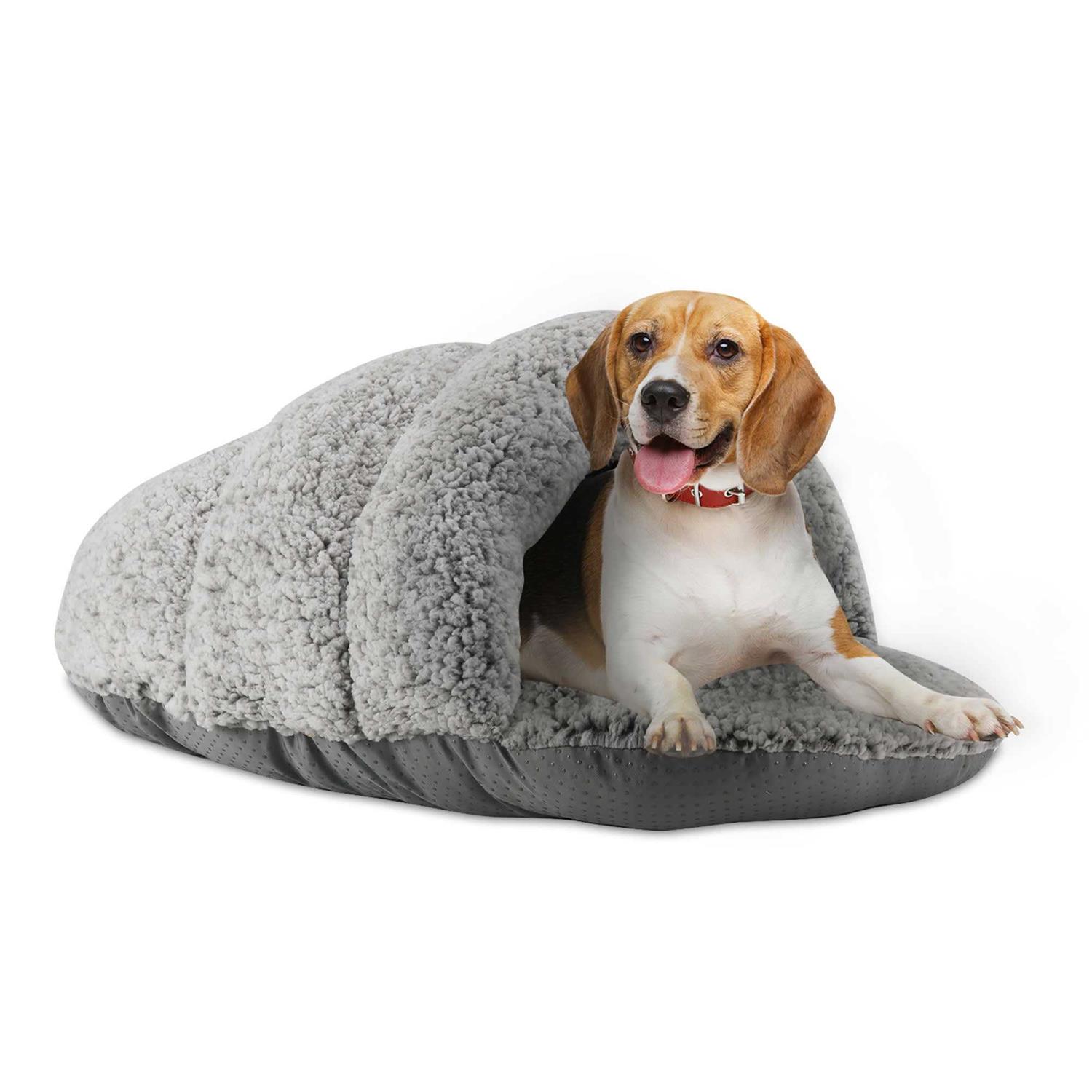 Sleepy Pet Slipper Oval Cuddler Pet Bed