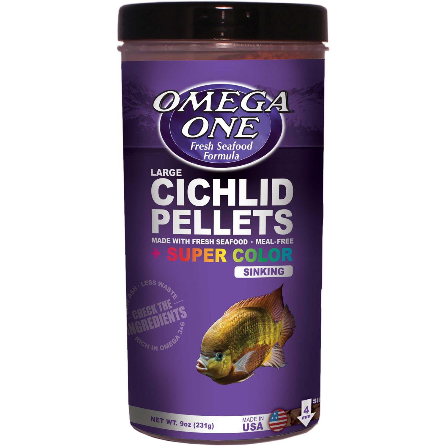 Omega One Super Color Sinking Cichlid Pellets