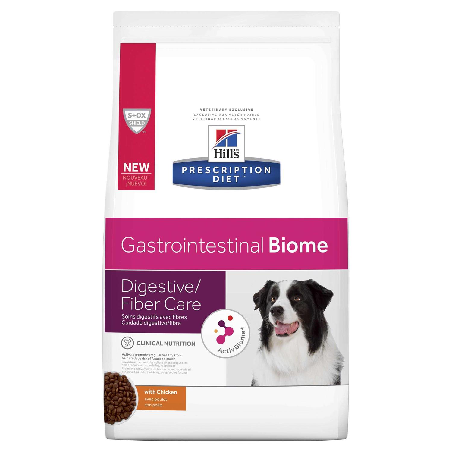 Hill&s Prescription Diet Gastrointestinal Biome Digestive Fiber Care Chicken Dry Dog Food
