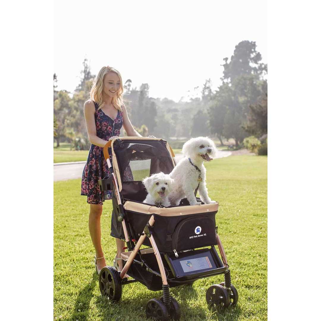 Pet Rover Extra Long Premium Pet Stroller