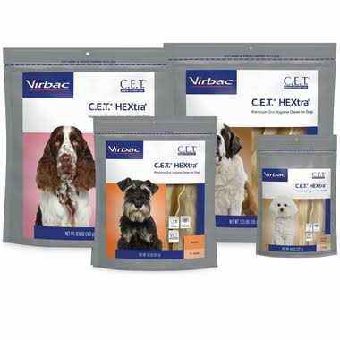 Virbac C.E.T. HEXtra Premium Chews Dogs
