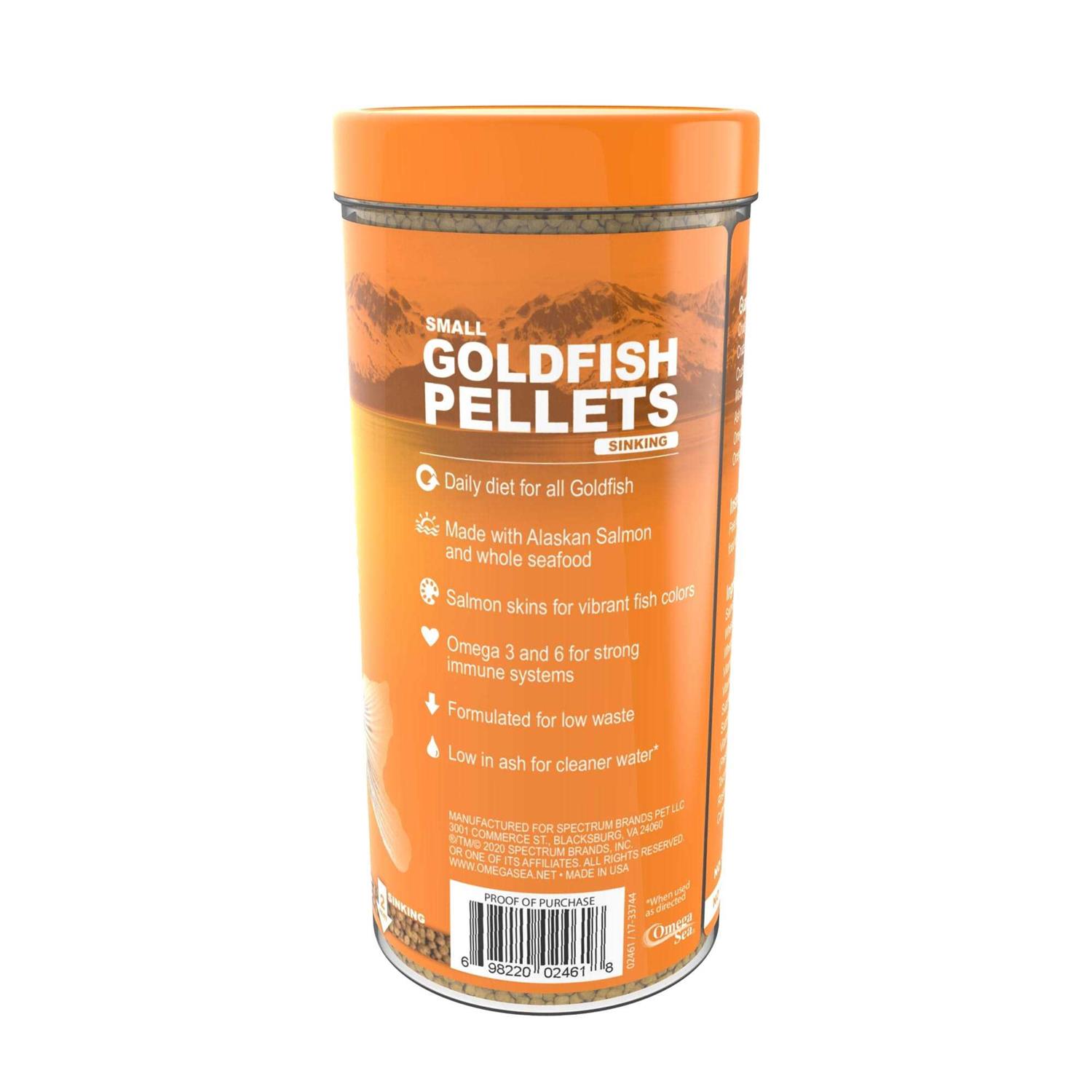 Omega One Sinking Small Goldfish Pellets