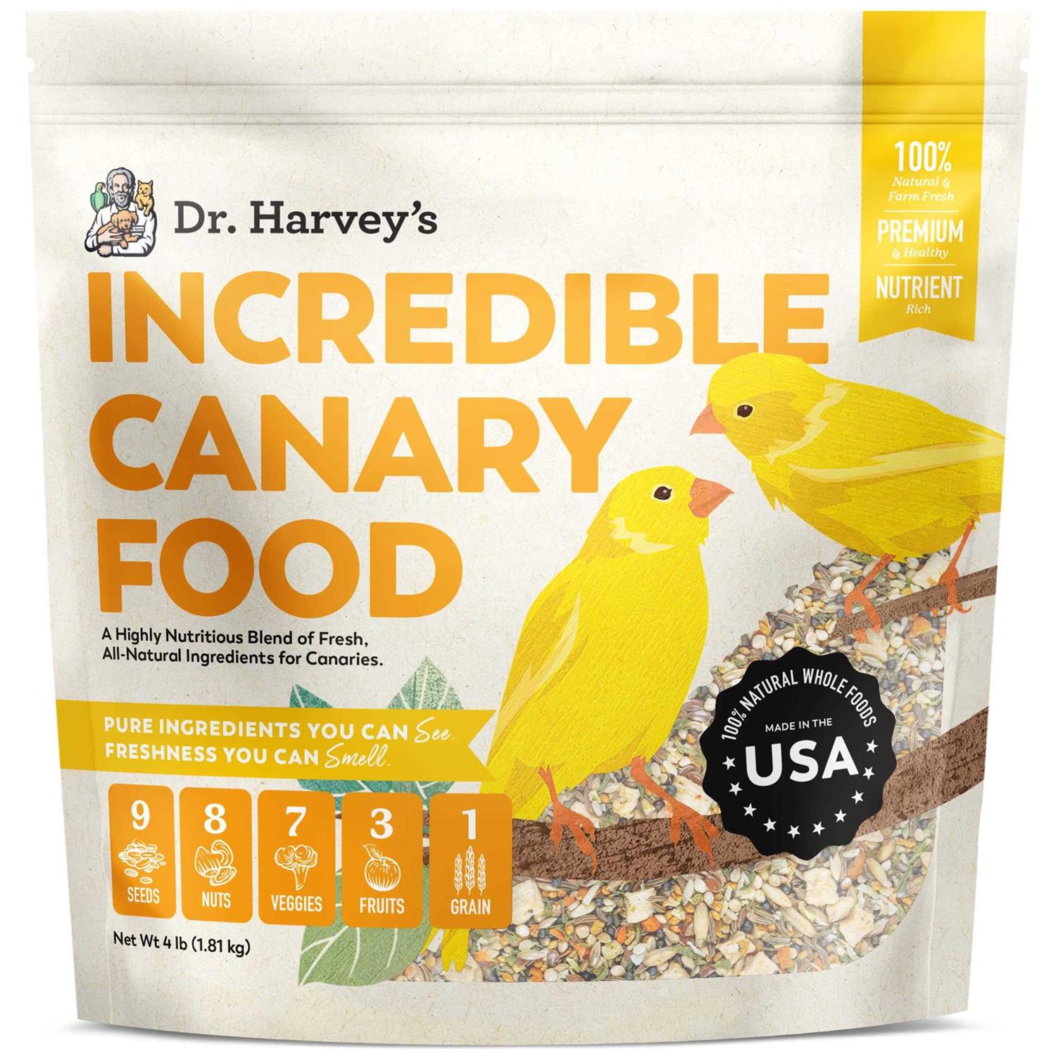 Dr. Harvey’s Incredible Canary Blend