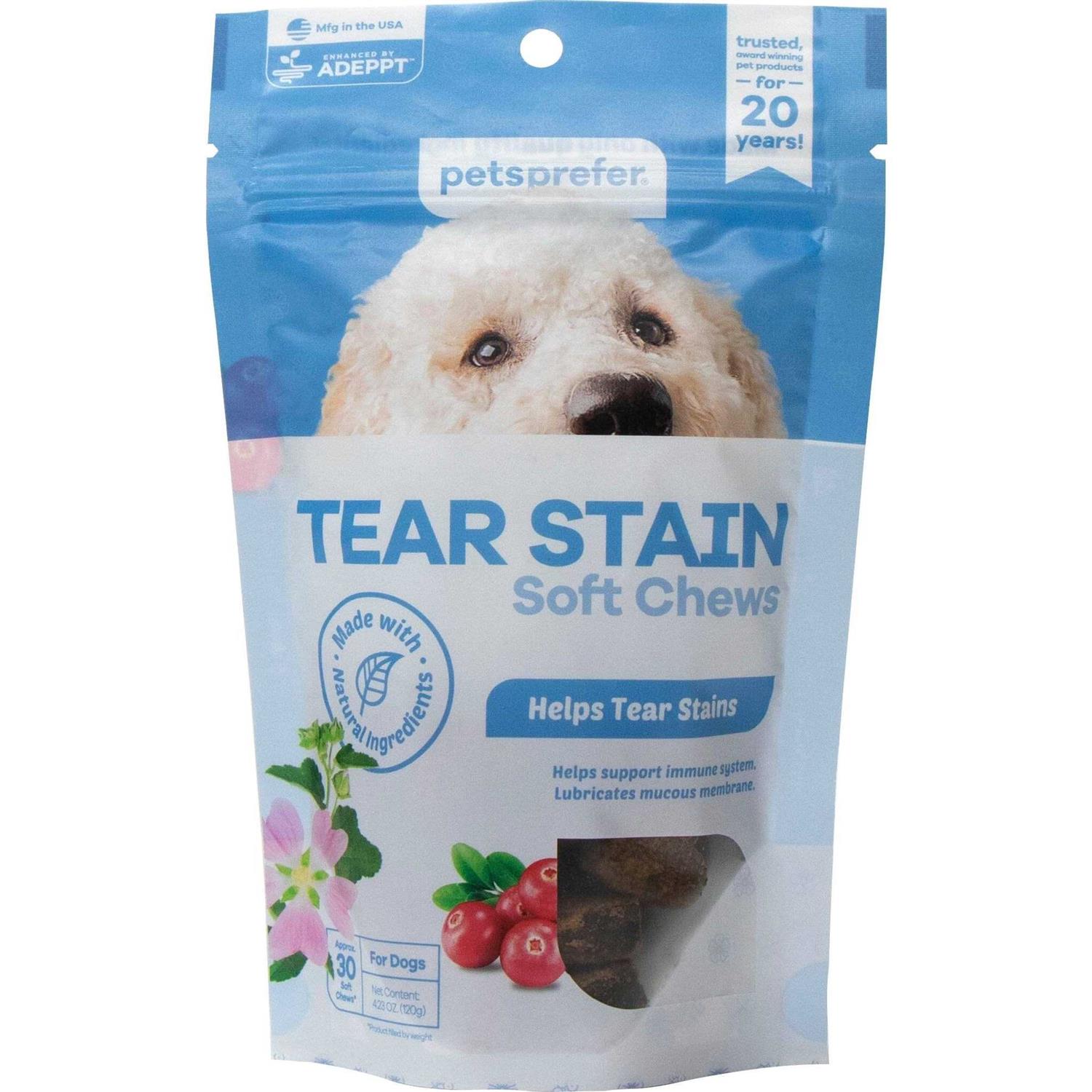PetsPrefer Tear Stain Soft Chews for Dogs